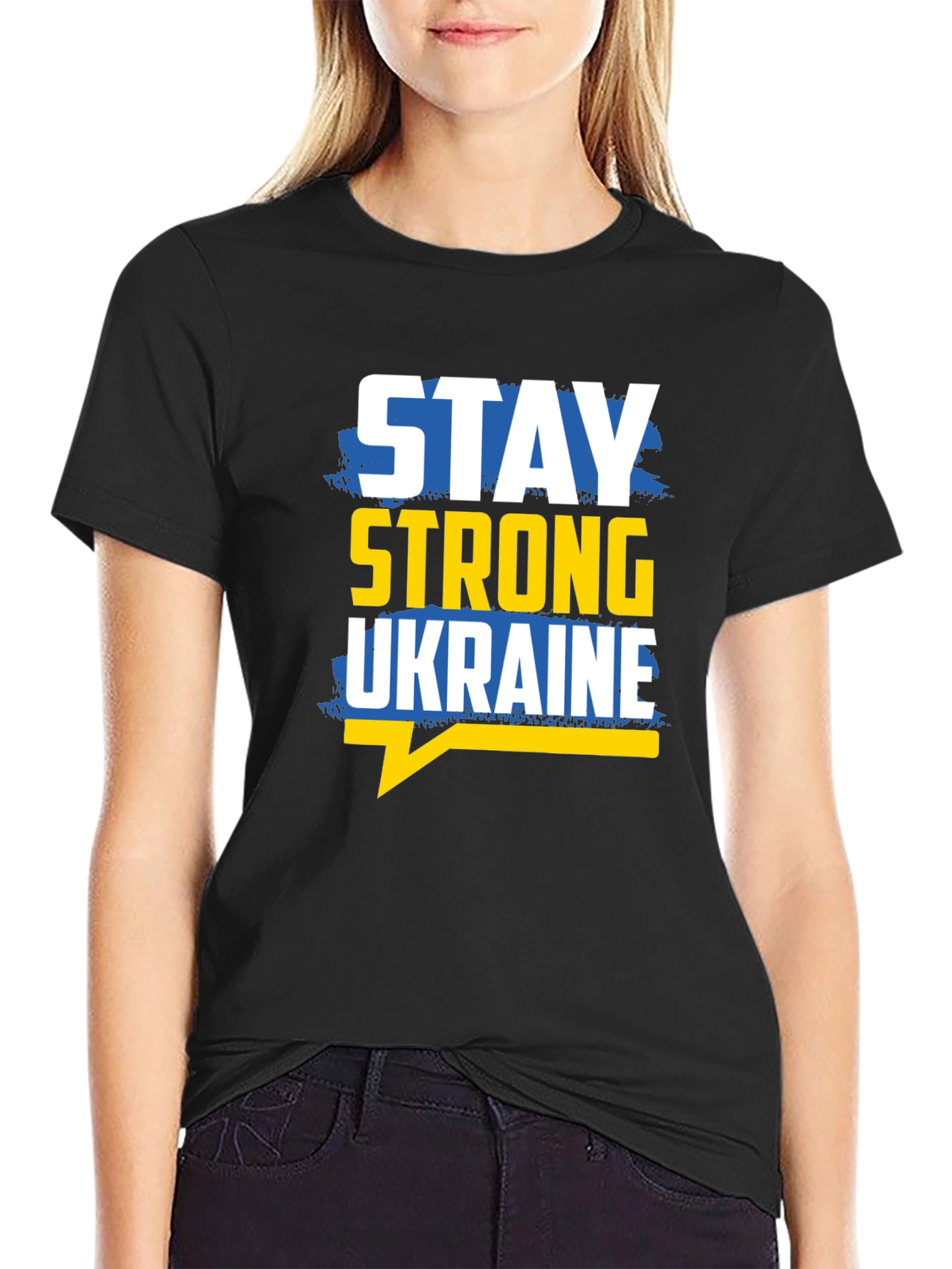 Stay Strong Ukraine Graphic Tee