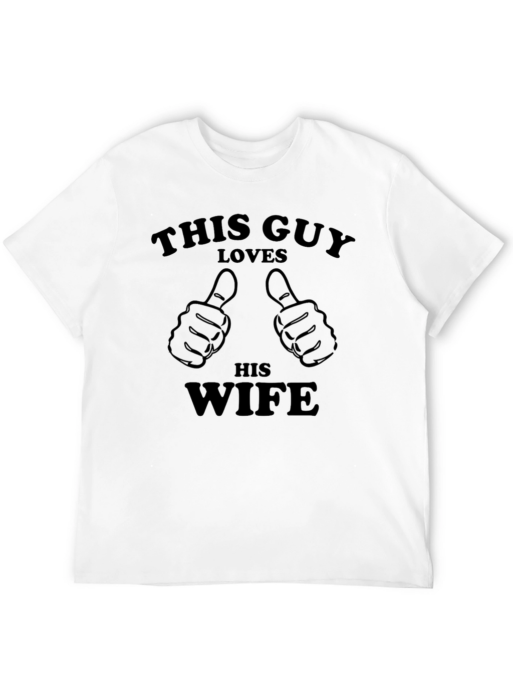 This Guy Loves His Wife Graphic T-Shirt