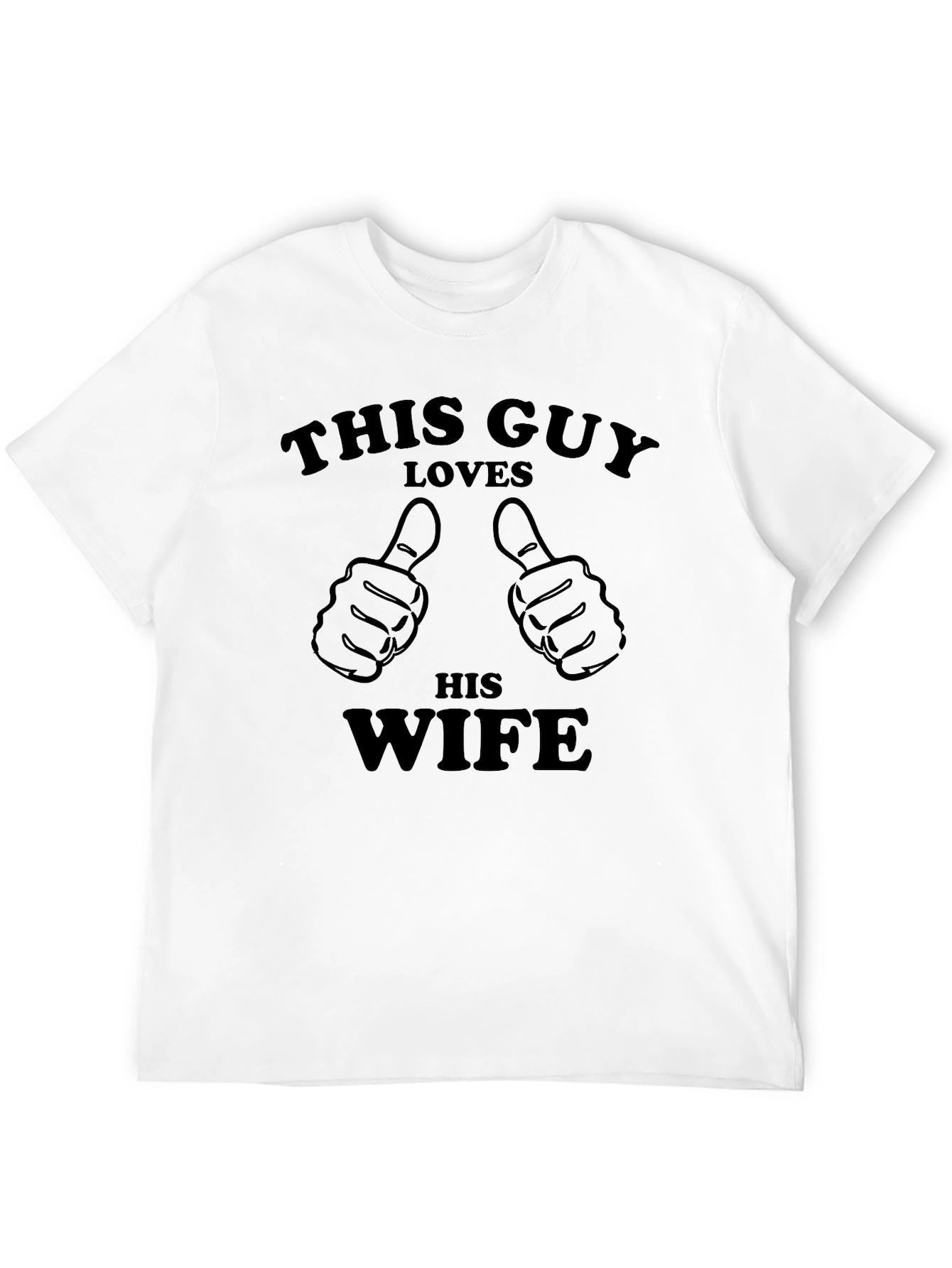 This Guy Loves His Wife Graphic T-Shirt