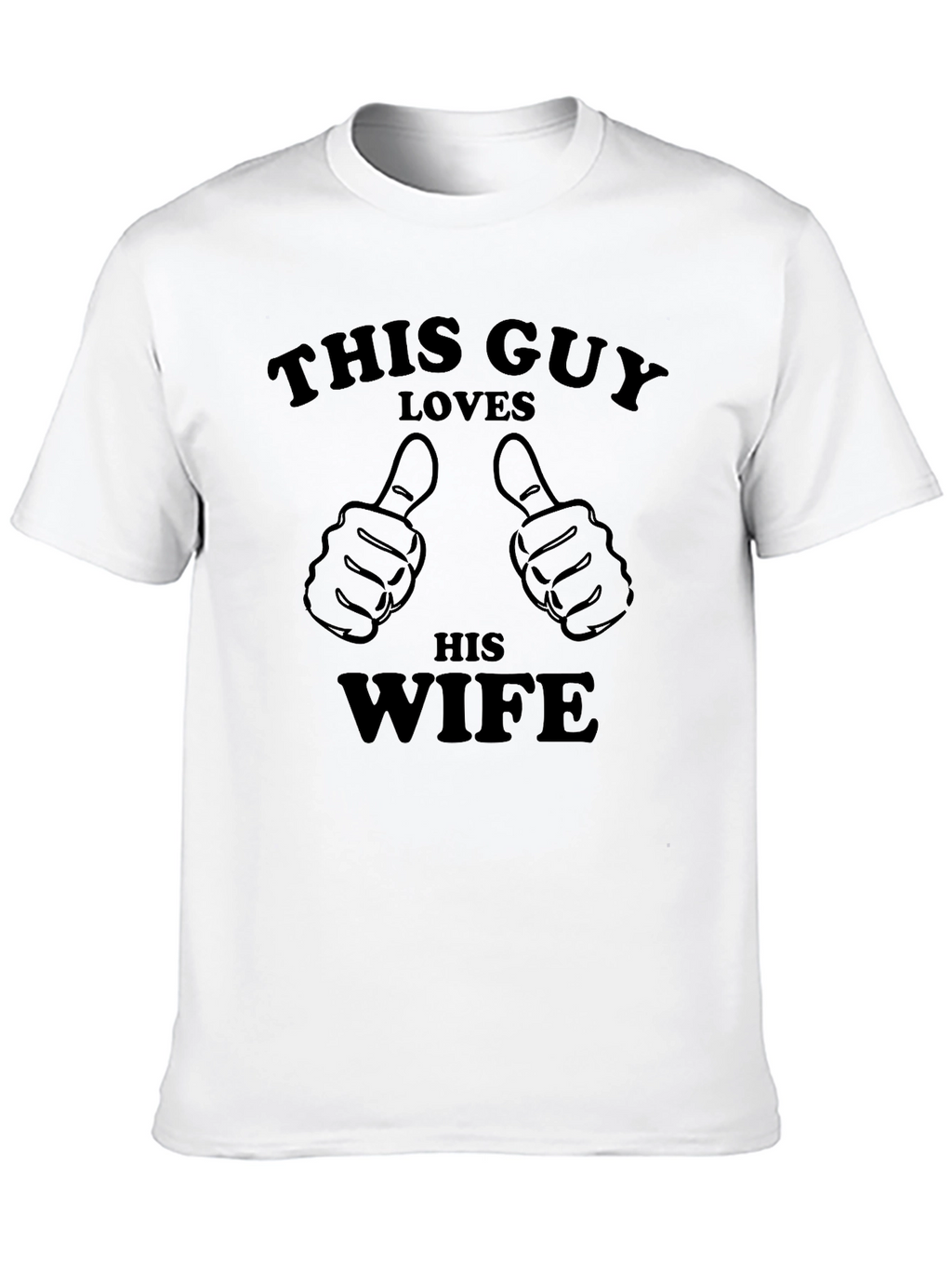 This Guy Loves His Wife Graphic T-Shirt
