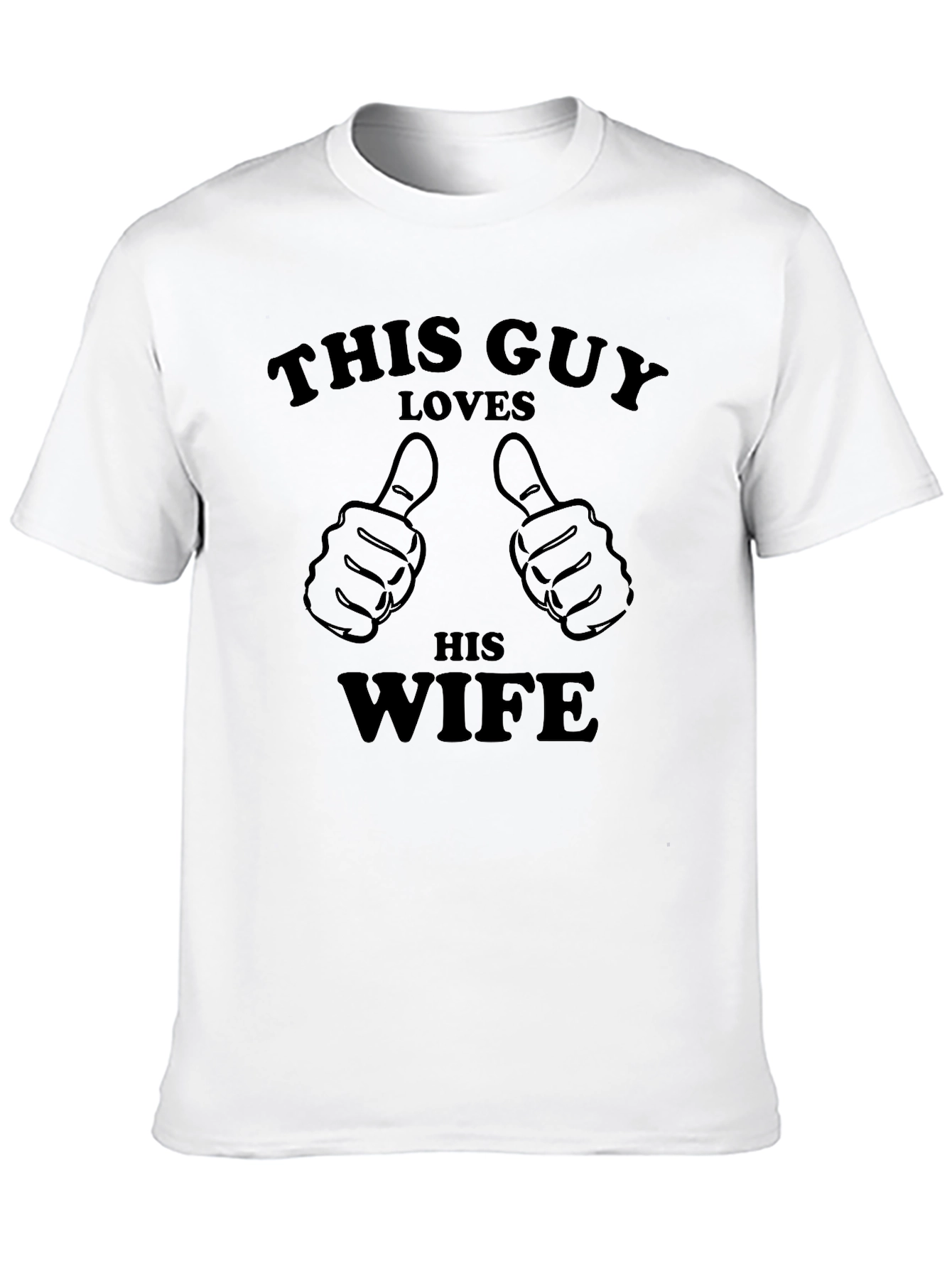 This Guy Loves His Wife Graphic T-Shirt