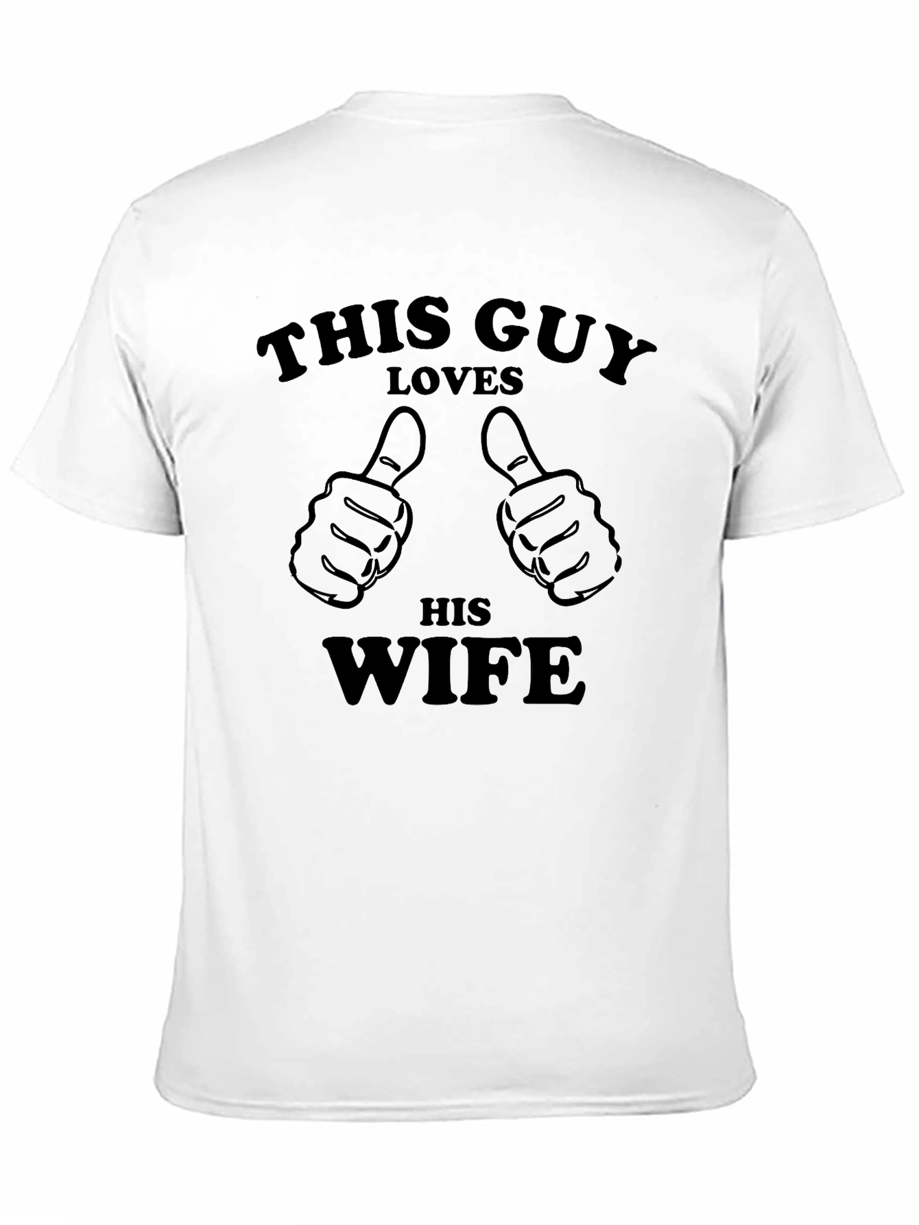 This Guy Loves His Wife Graphic T-Shirt