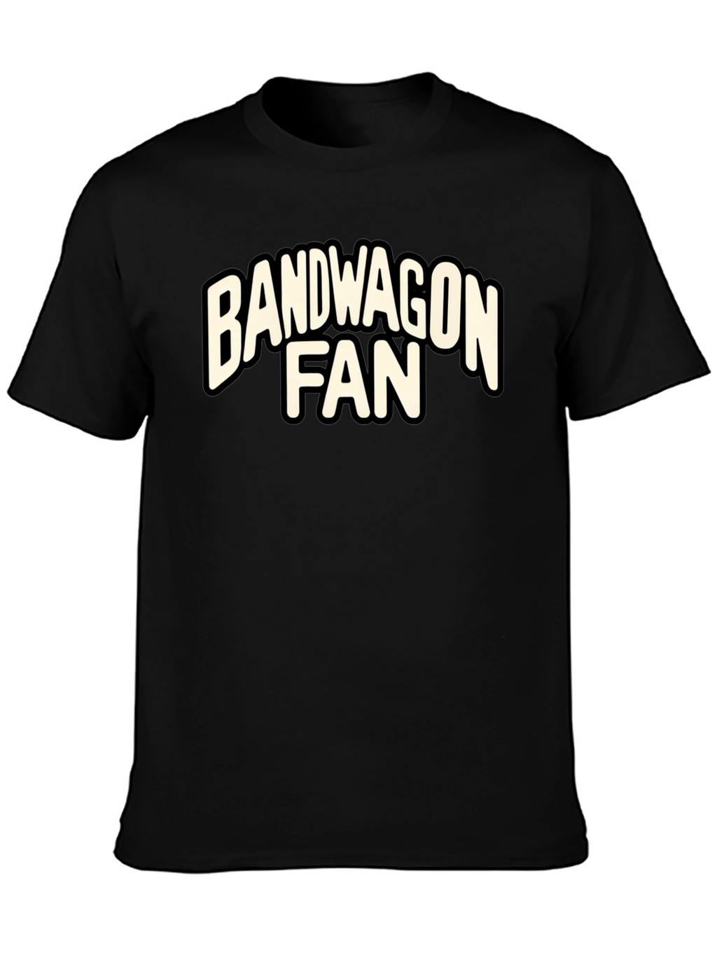 Bandwagon Fan Graphic T-Shirt - Casual Style