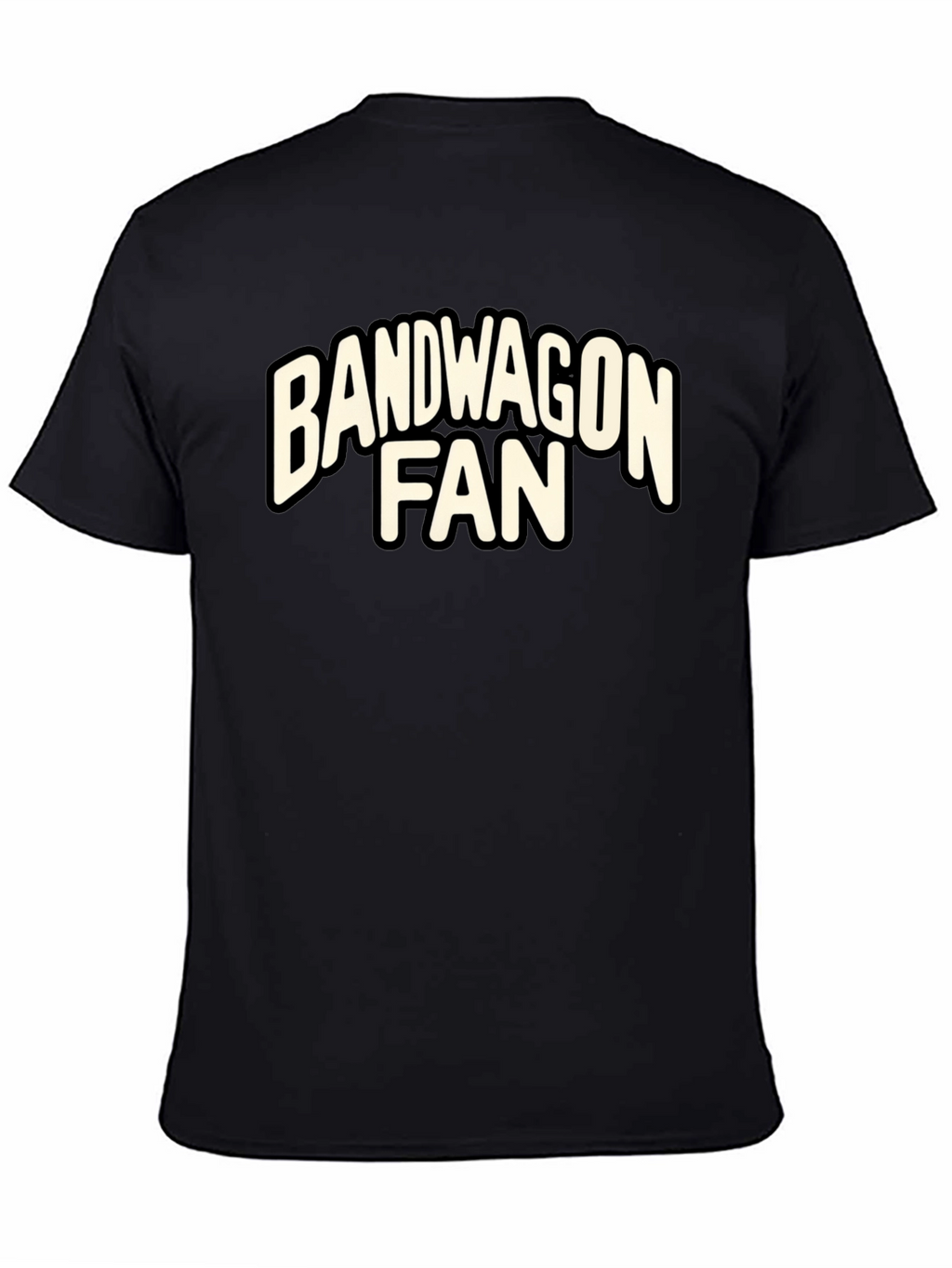Bandwagon Fan Graphic T-Shirt - Casual Style