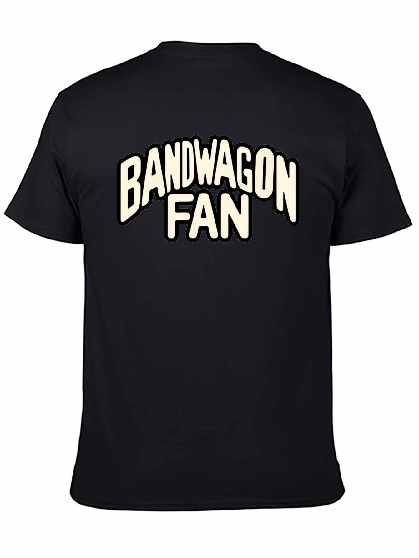 Bandwagon Fan Graphic T-Shirt - Casual Style