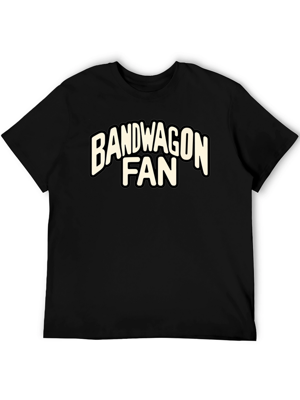 Bandwagon Fan Graphic T-Shirt - Casual Style