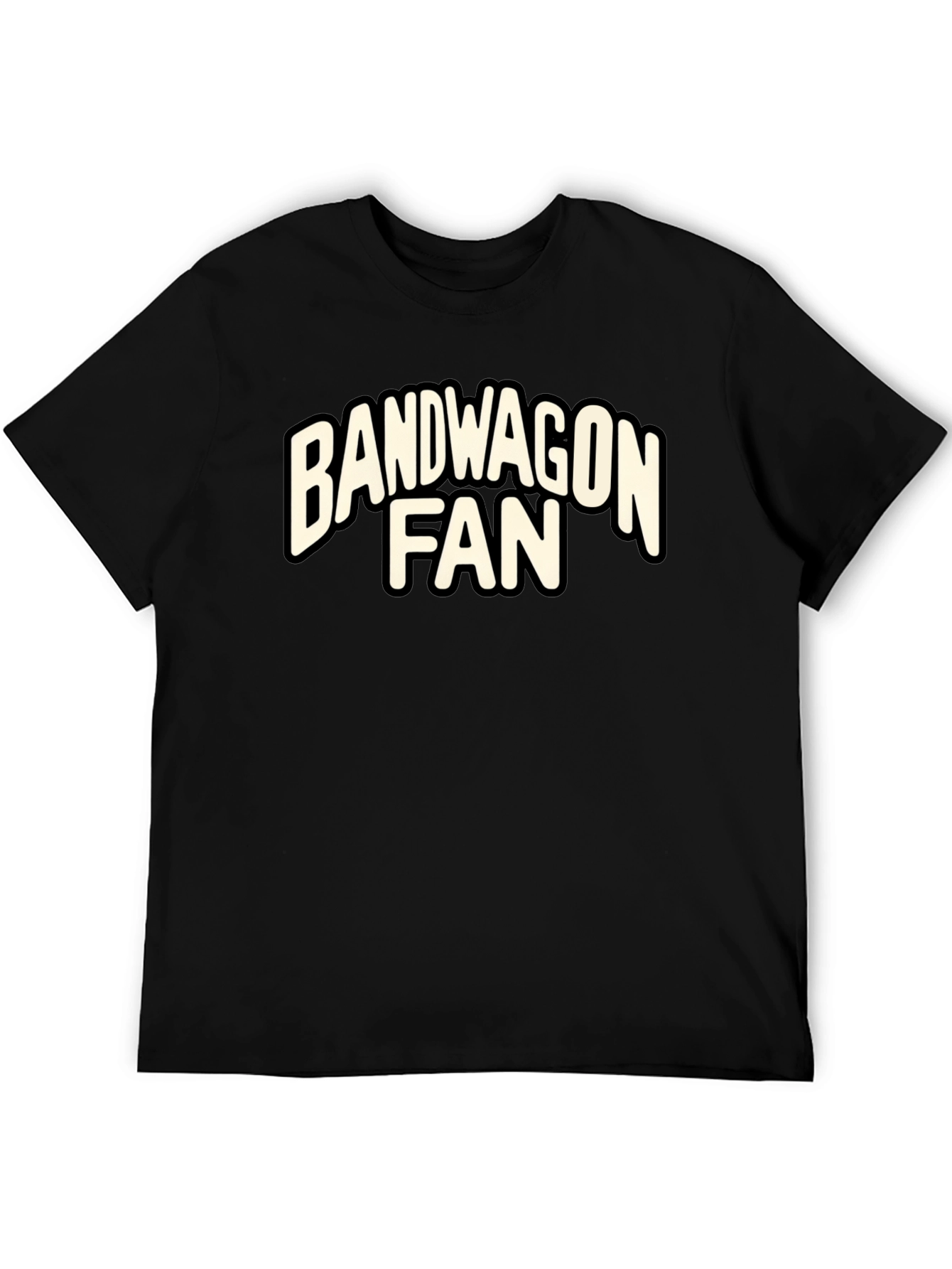 Bandwagon Fan Graphic T-Shirt - Casual Style