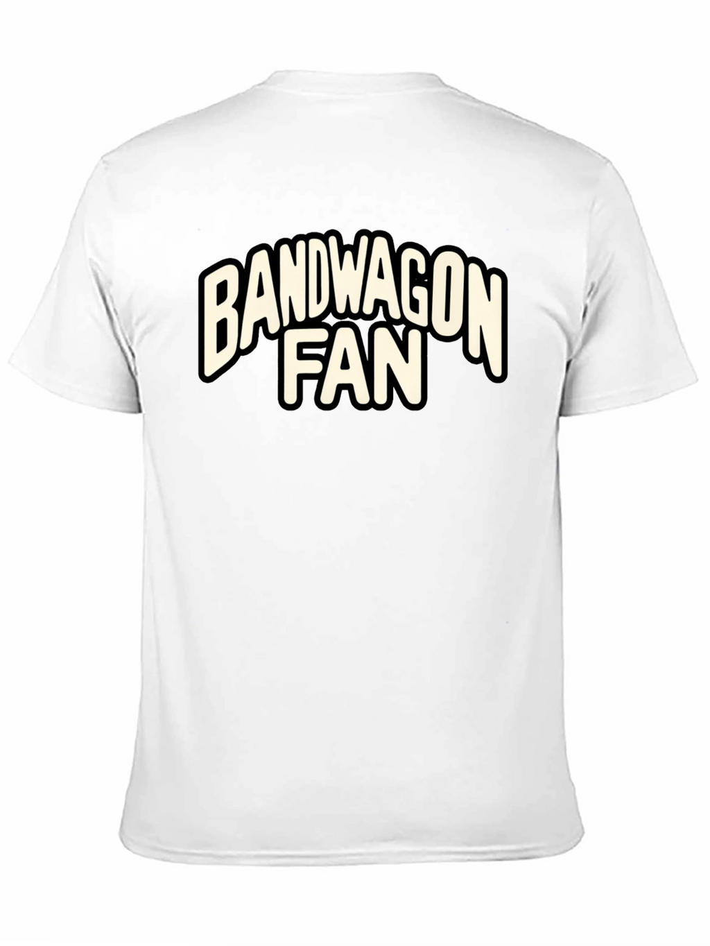 Bandwagon Fan Graphic T-Shirt - Casual Style