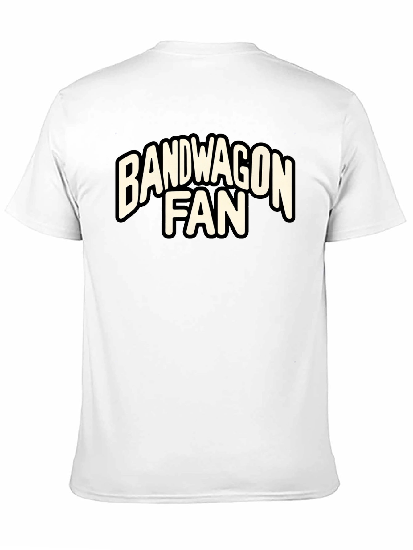 Bandwagon Fan Graphic T-Shirt - Casual Style