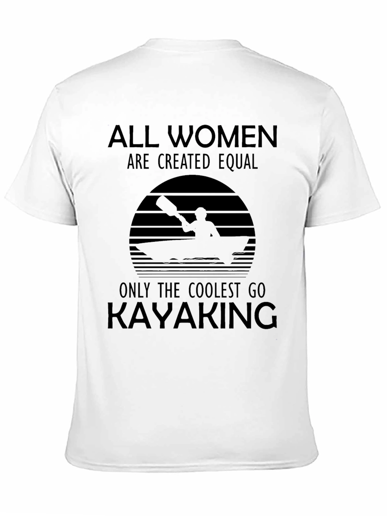 Coolest Women Kayaking T-Shirt
