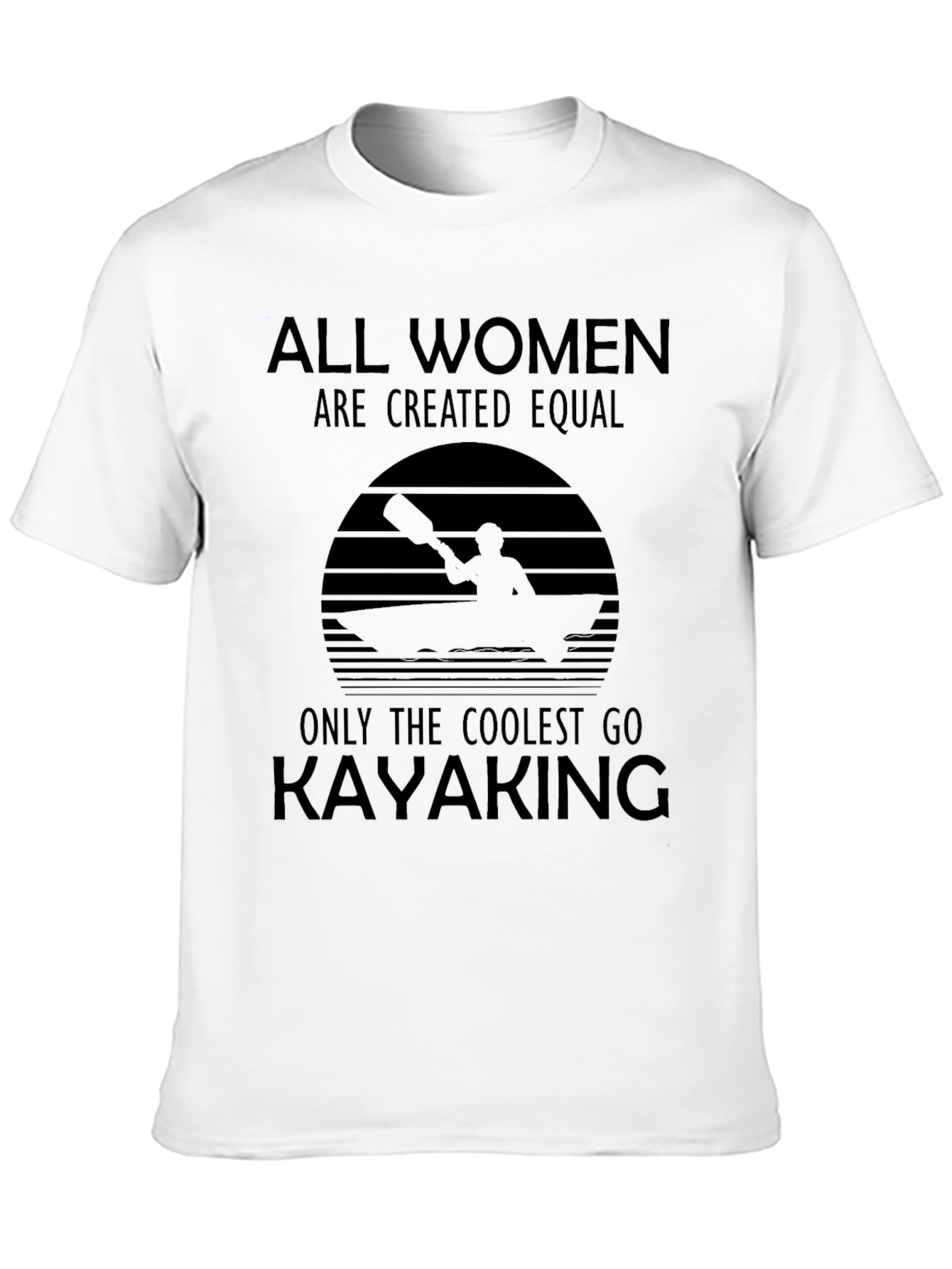 Coolest Women Kayaking T-Shirt