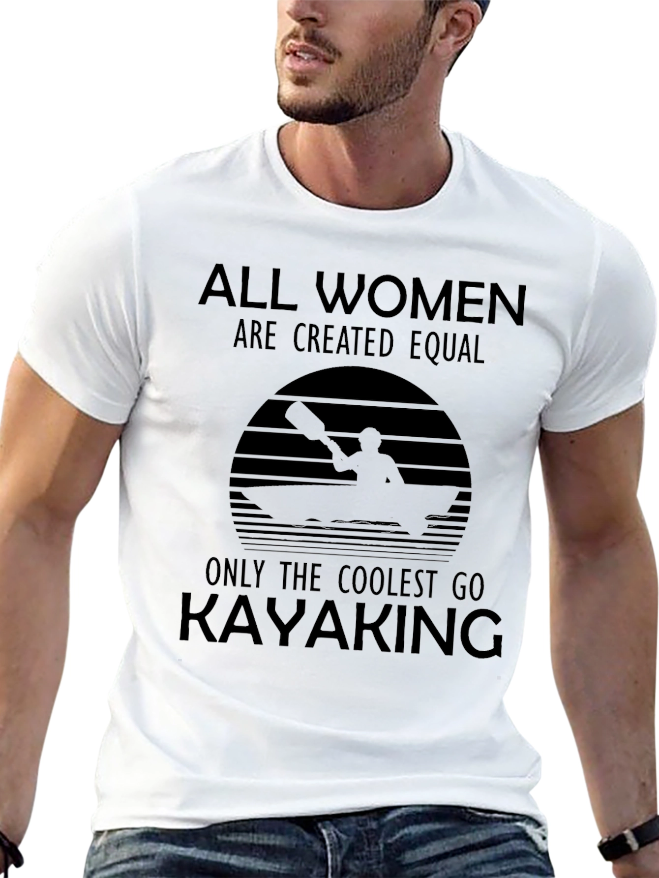 Coolest Women Kayaking T-Shirt