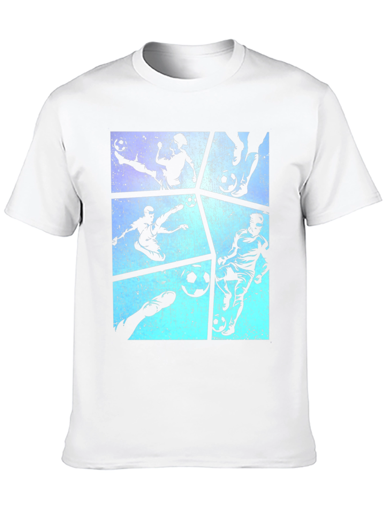 Soccer Silhouette Graphic Tee