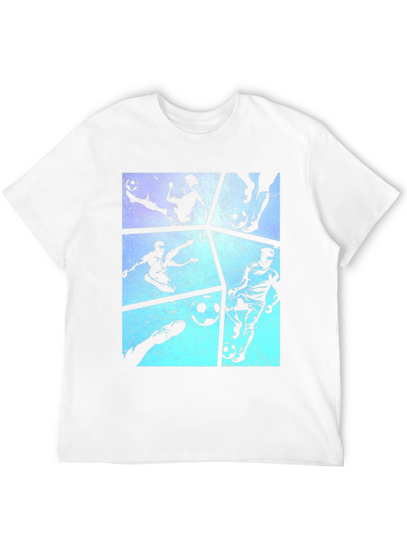 Soccer Silhouette Graphic Tee