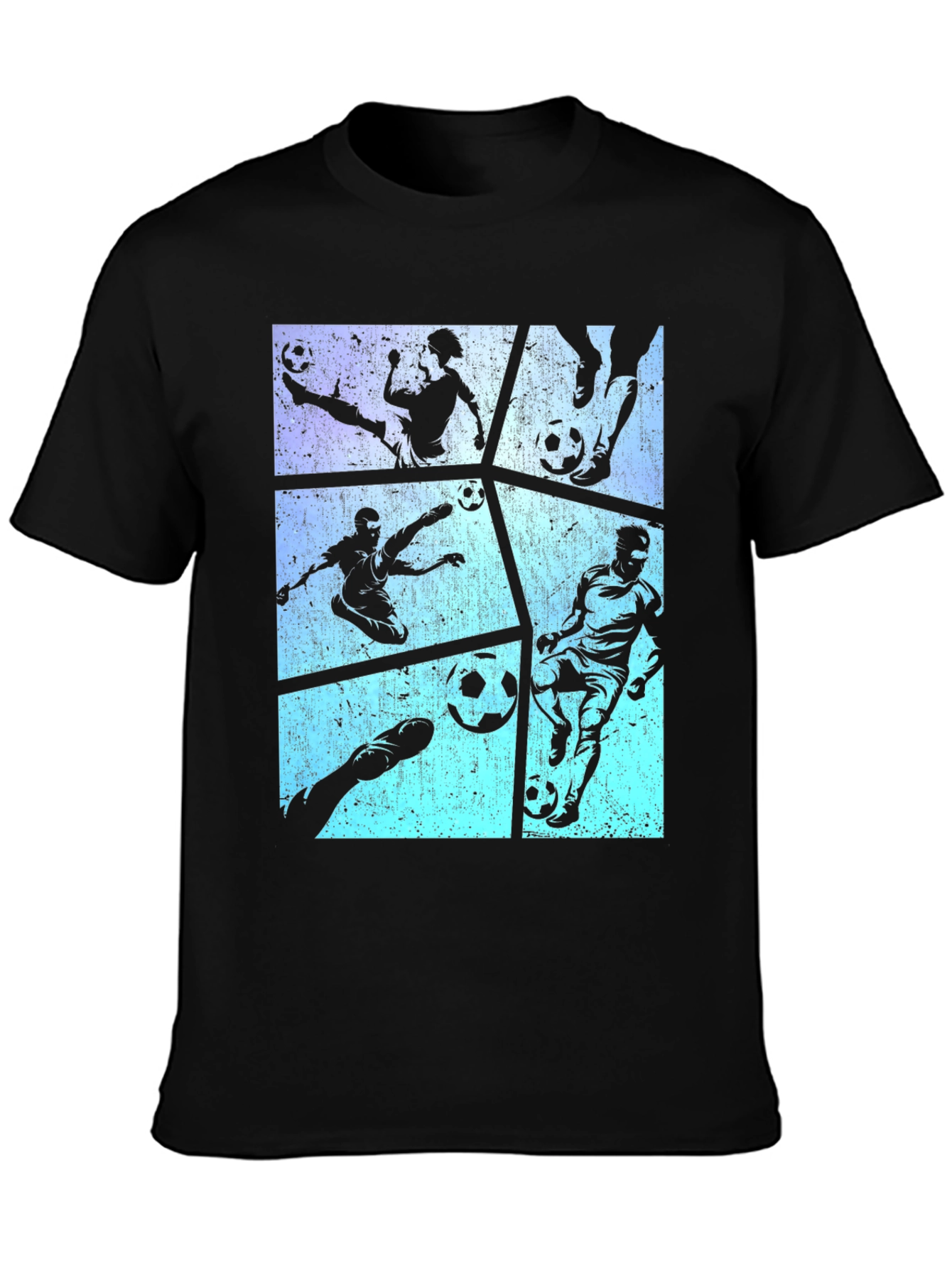 Soccer Silhouette Graphic Tee