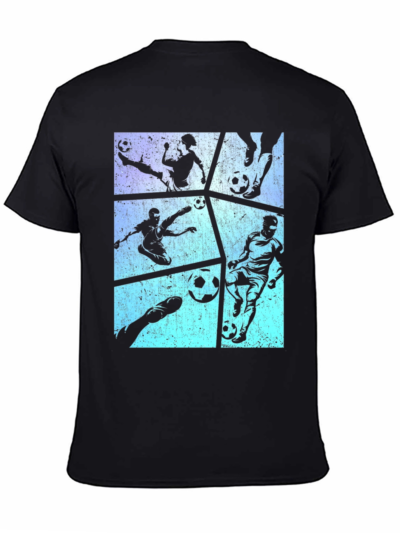 Soccer Silhouette Graphic Tee