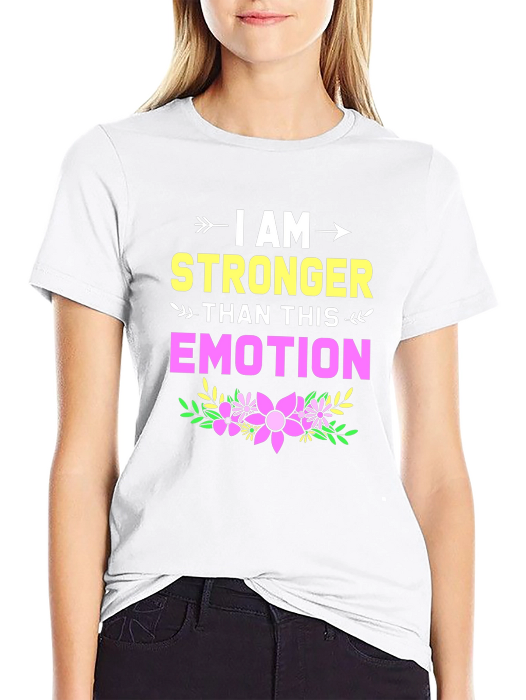 I Am Stronger Than This Emotion Graphic Tee