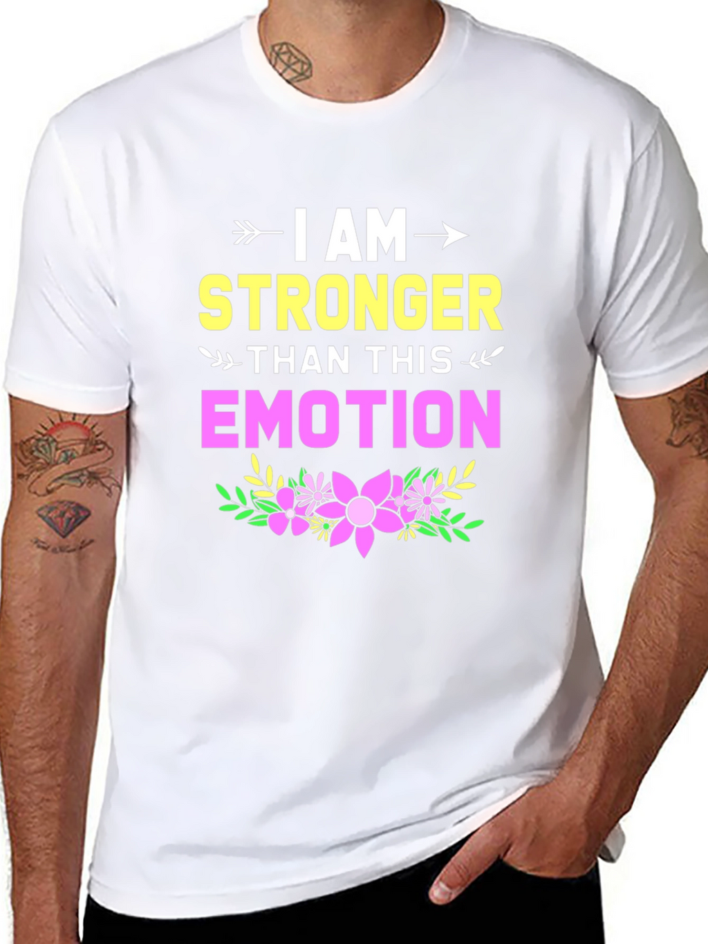 I Am Stronger Than This Emotion Graphic Tee