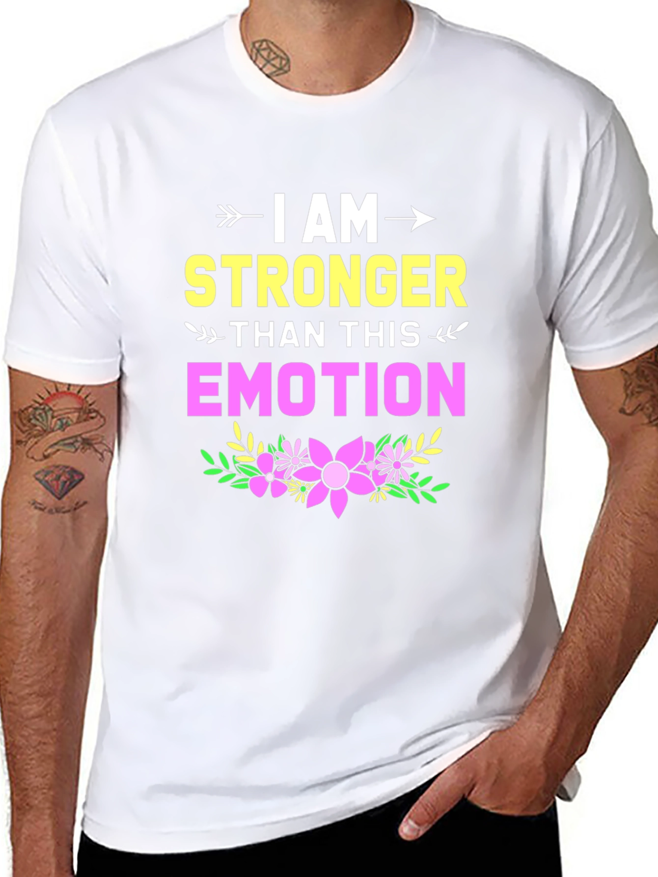 I Am Stronger Than This Emotion Graphic Tee