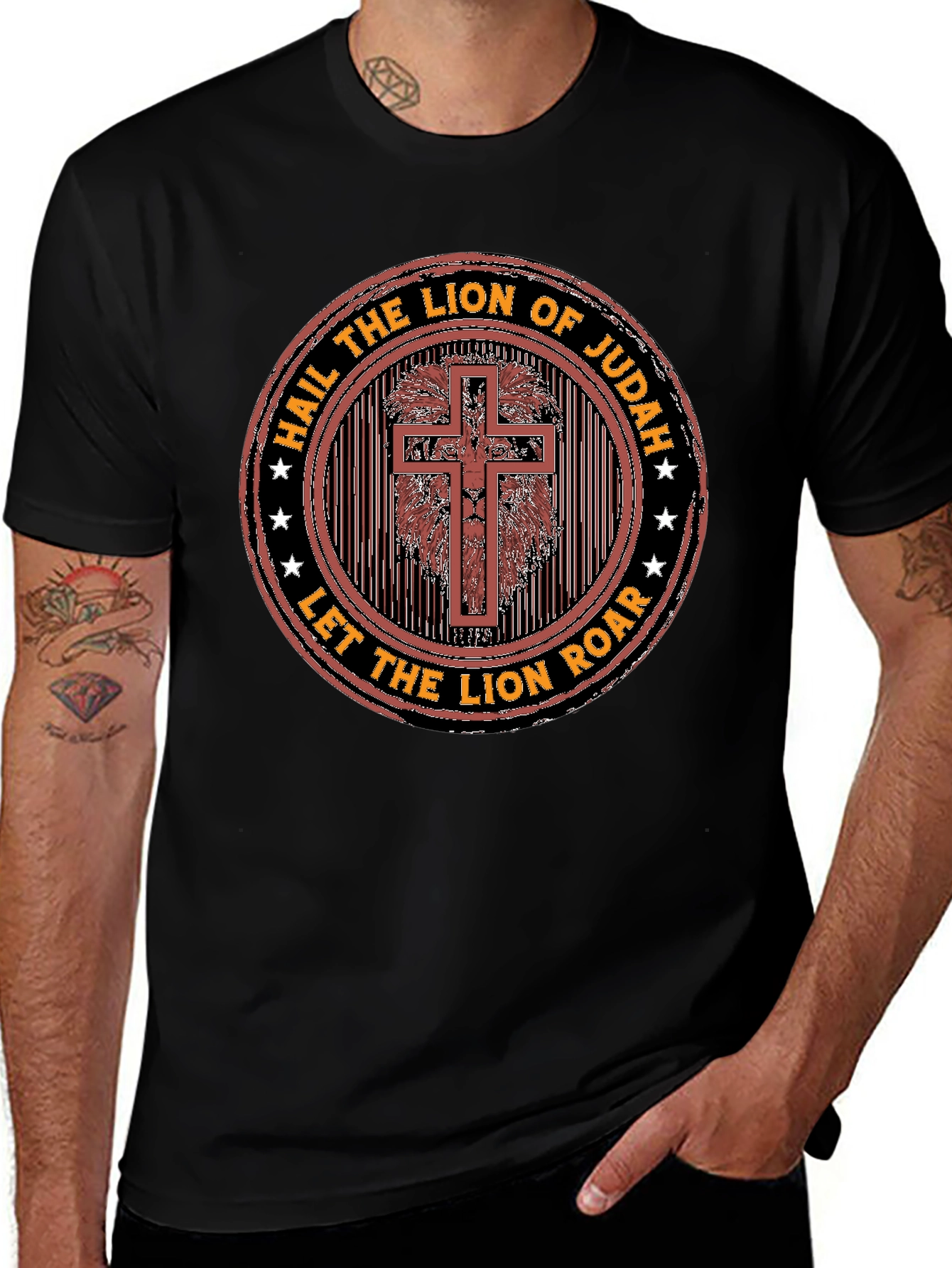 Lion of Judah Graphic Tee - Christian Apparel