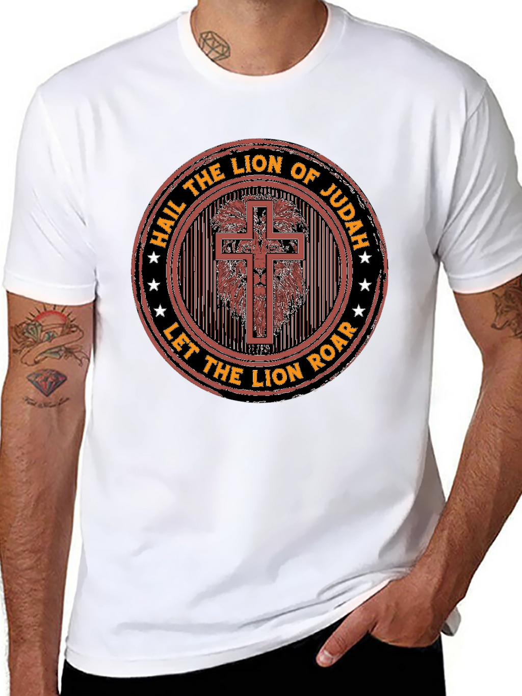Lion of Judah Graphic Tee - Christian Apparel