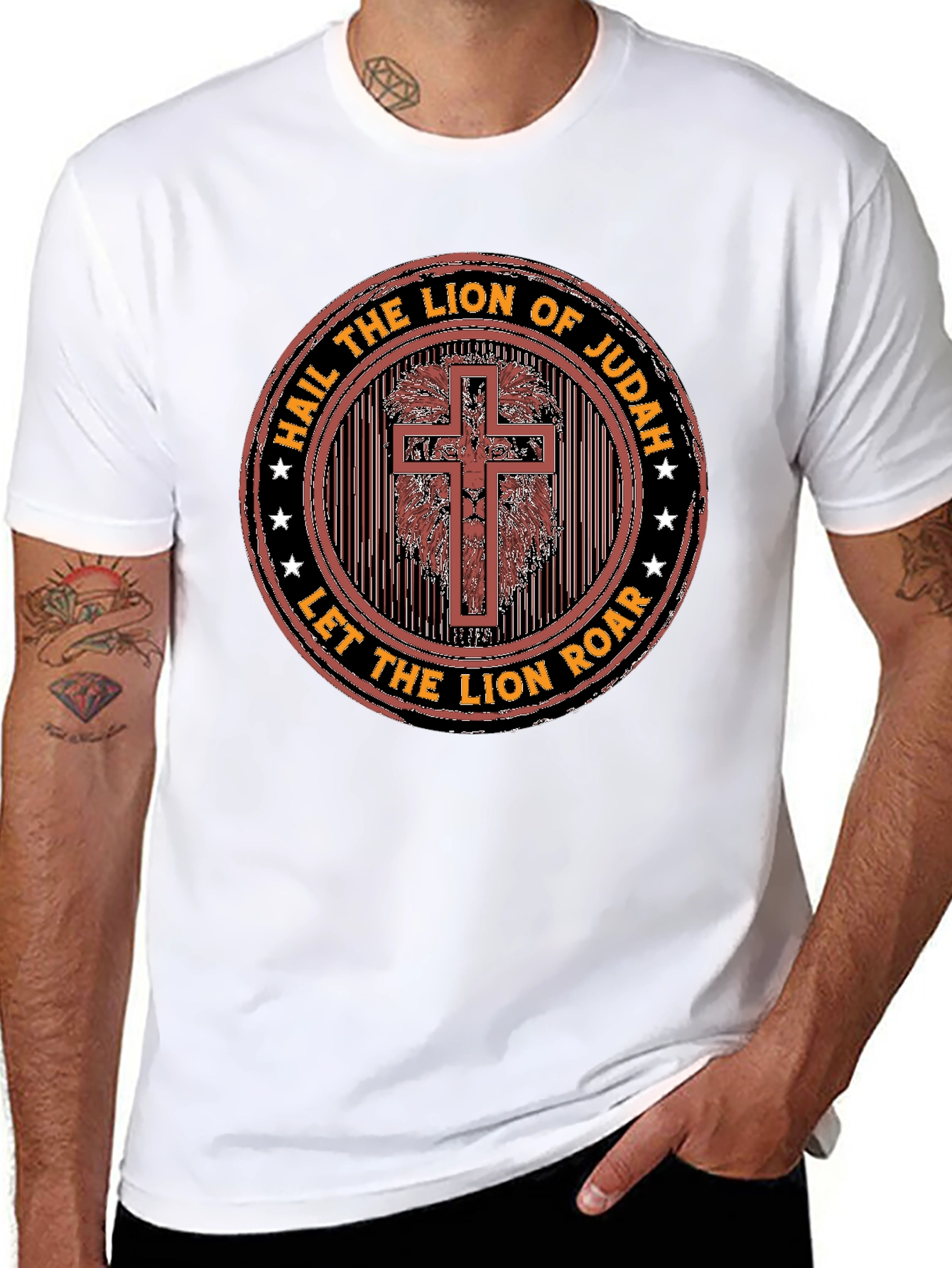 Lion of Judah Graphic Tee - Christian Apparel