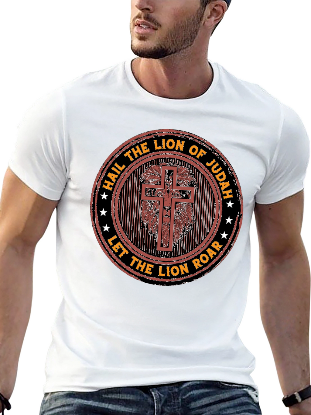 Lion of Judah Graphic Tee - Christian Apparel