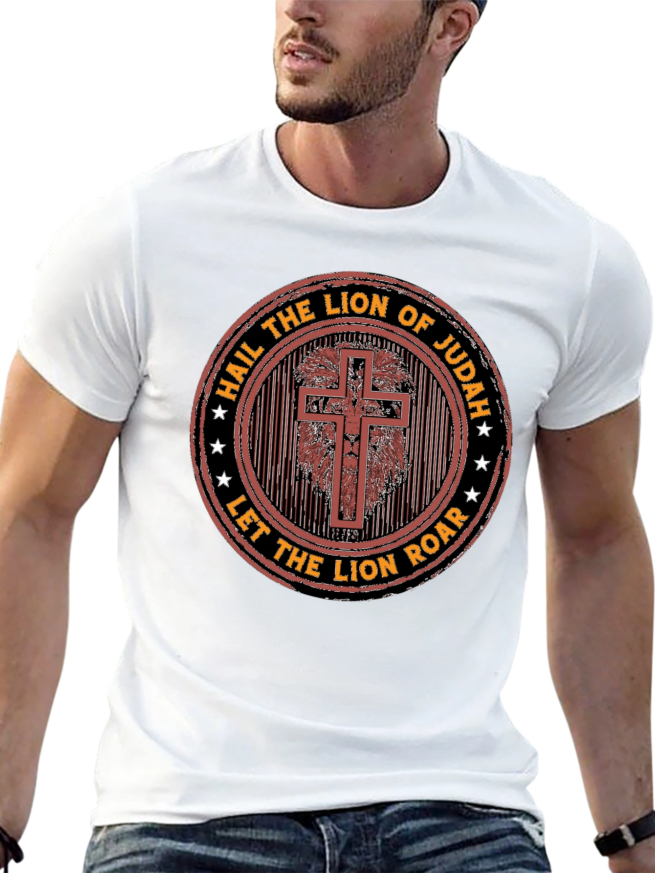 Lion of Judah Graphic Tee - Christian Apparel