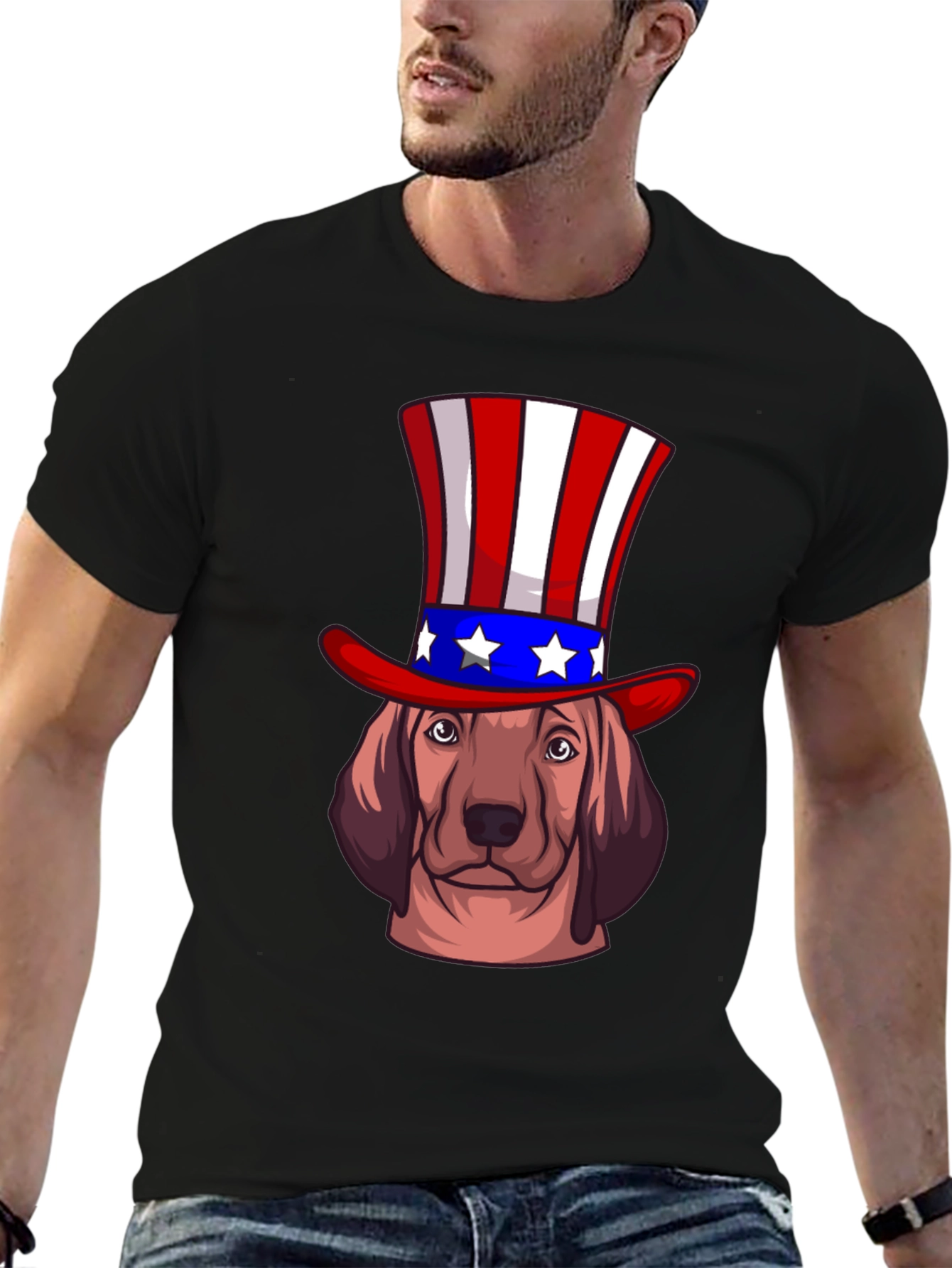 Patriotic Dog T-Shirt