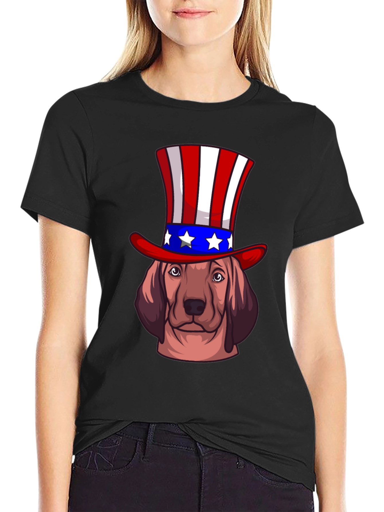 Patriotic Dog T-Shirt