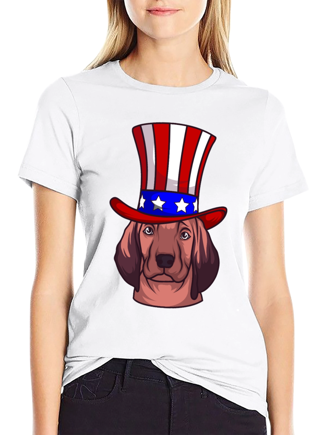 Patriotic Dog T-Shirt