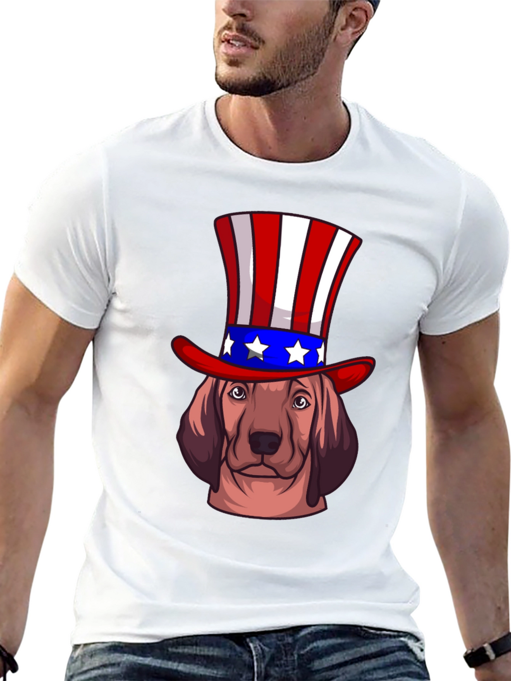 Patriotic Dog T-Shirt