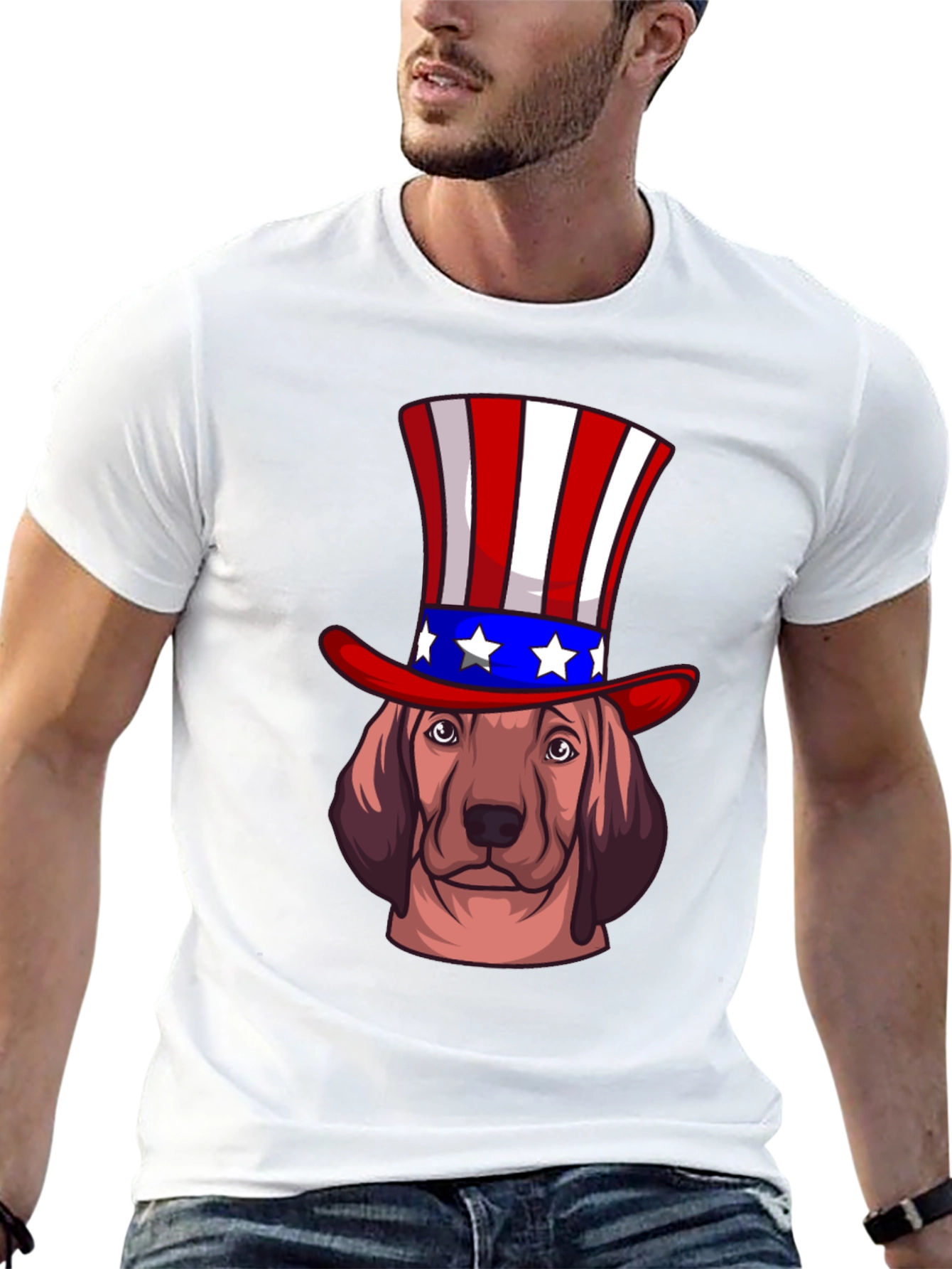 Patriotic Dog T-Shirt