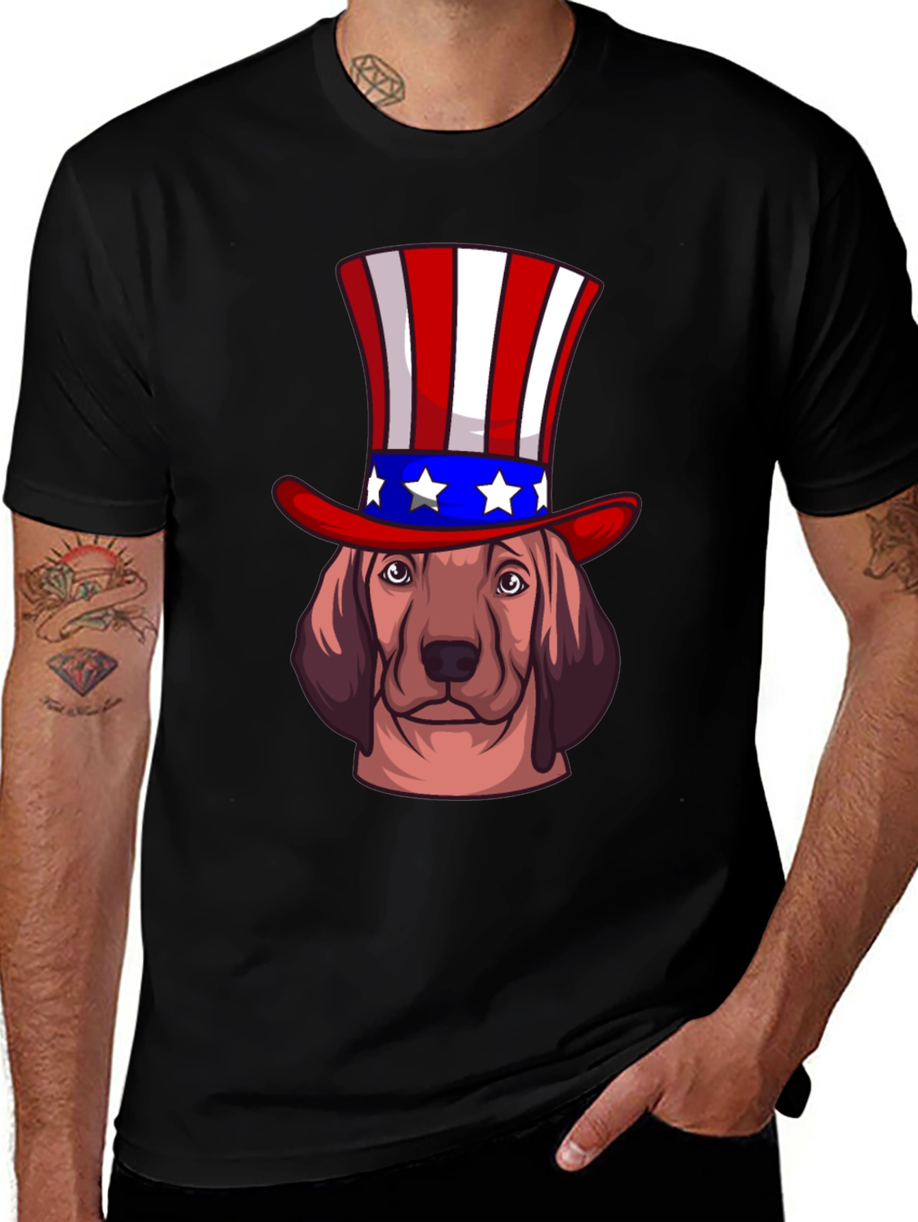 Patriotic Dog T-Shirt