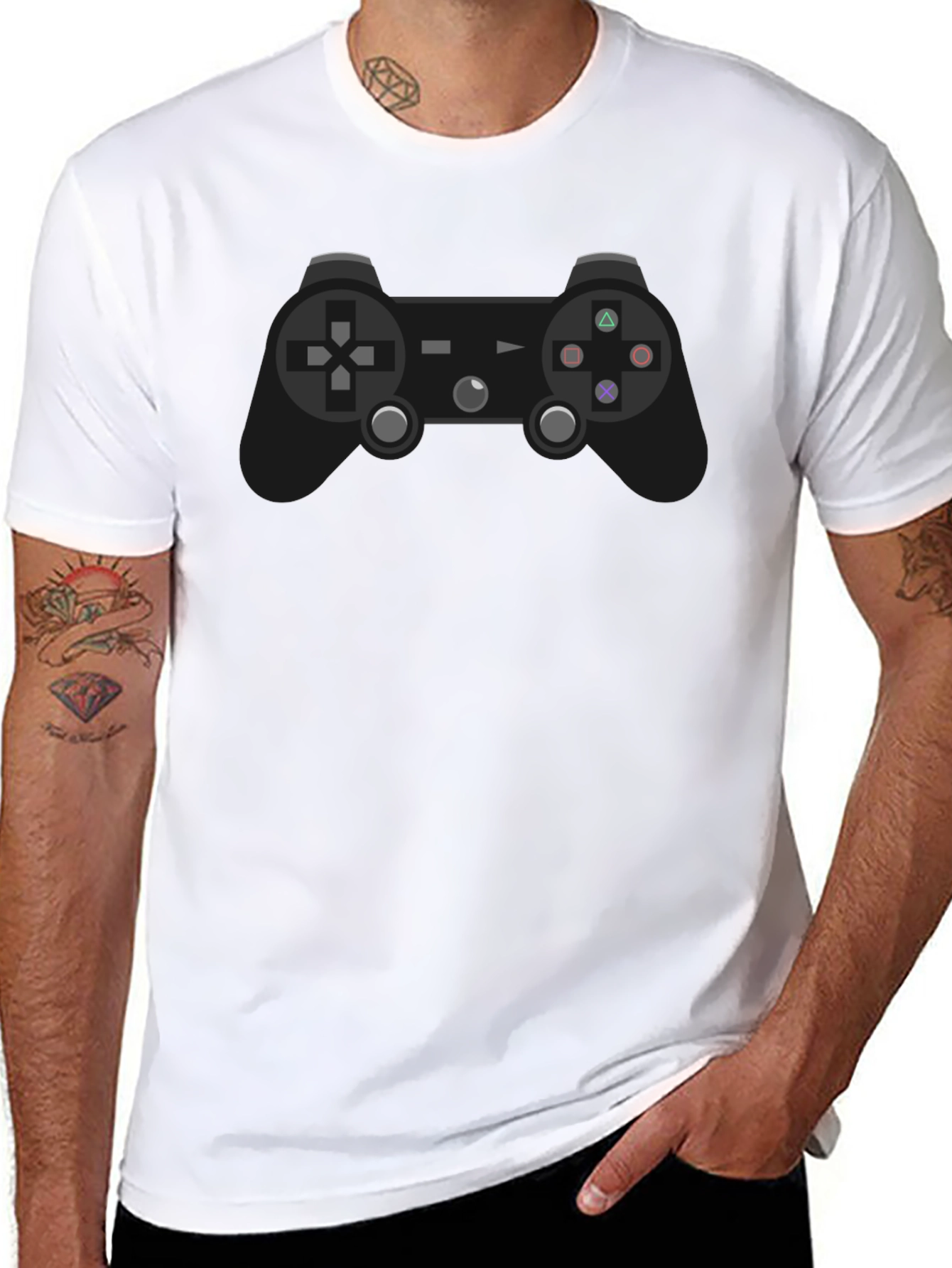 Gamer Style Black T-Shirt