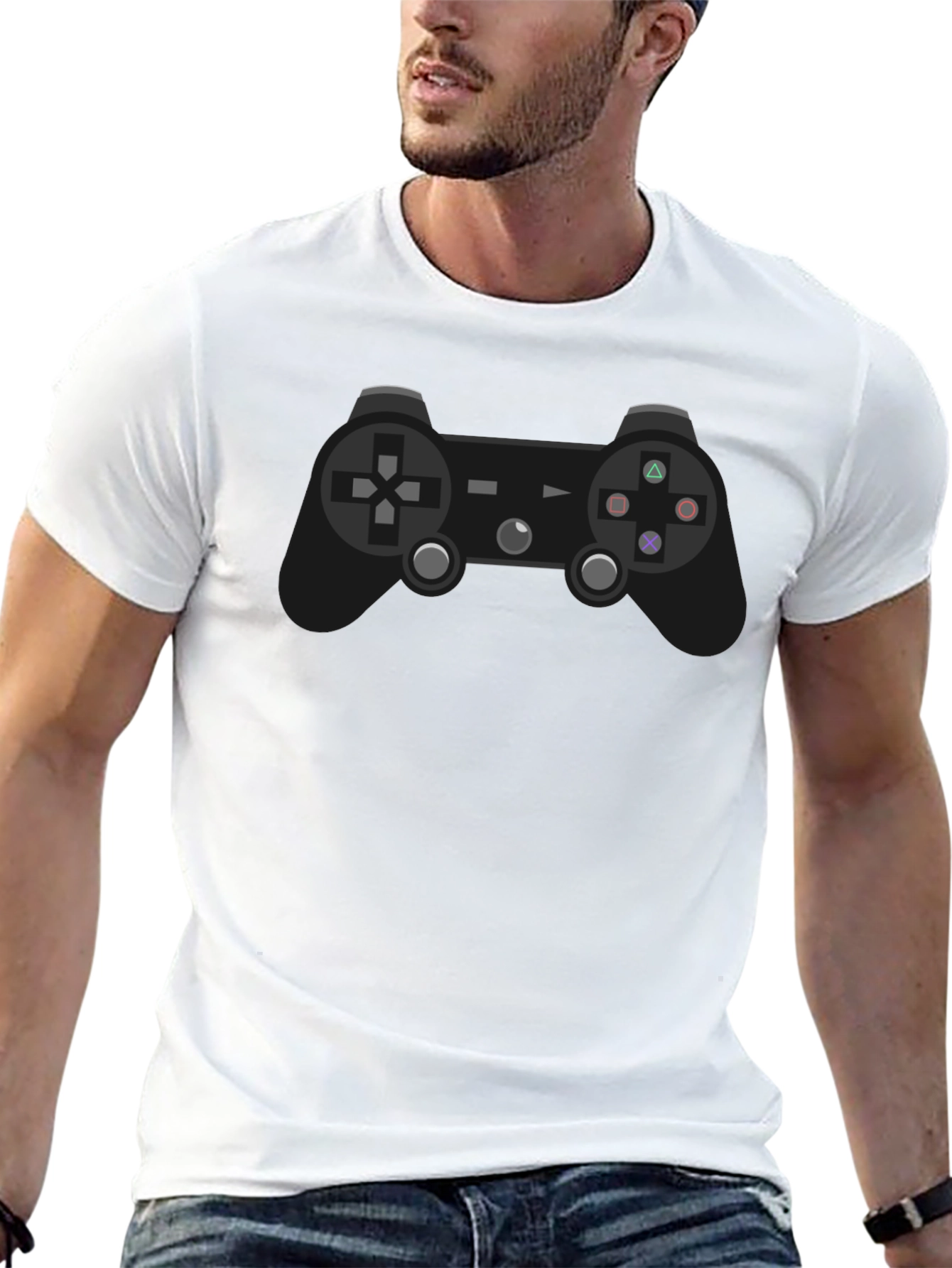 Gamer Style Black T-Shirt