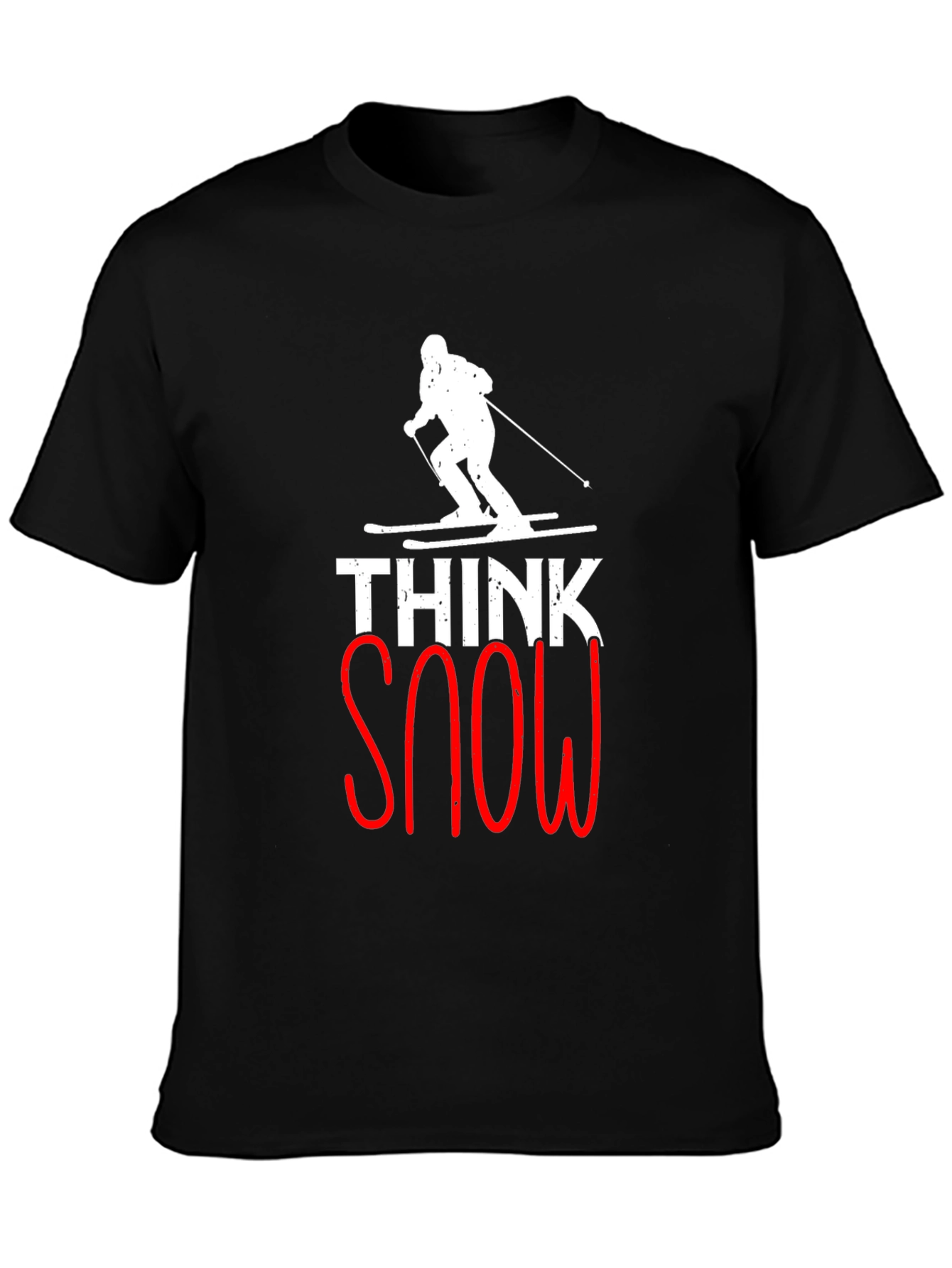 Think Snow Ski T-Shirt