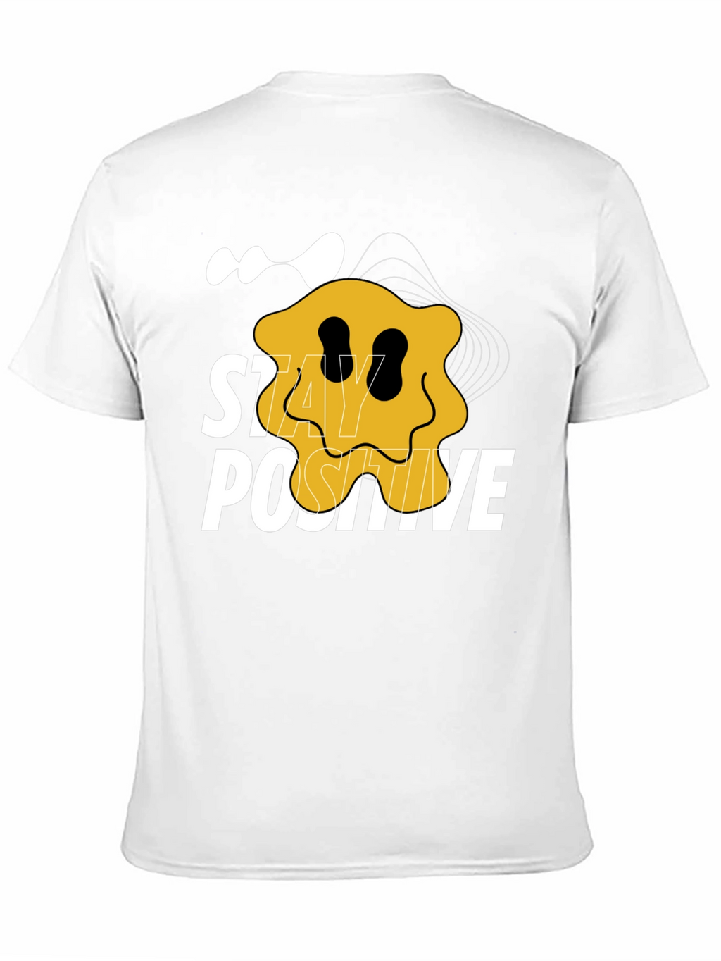 Stay Positive Graphic Tee - Black