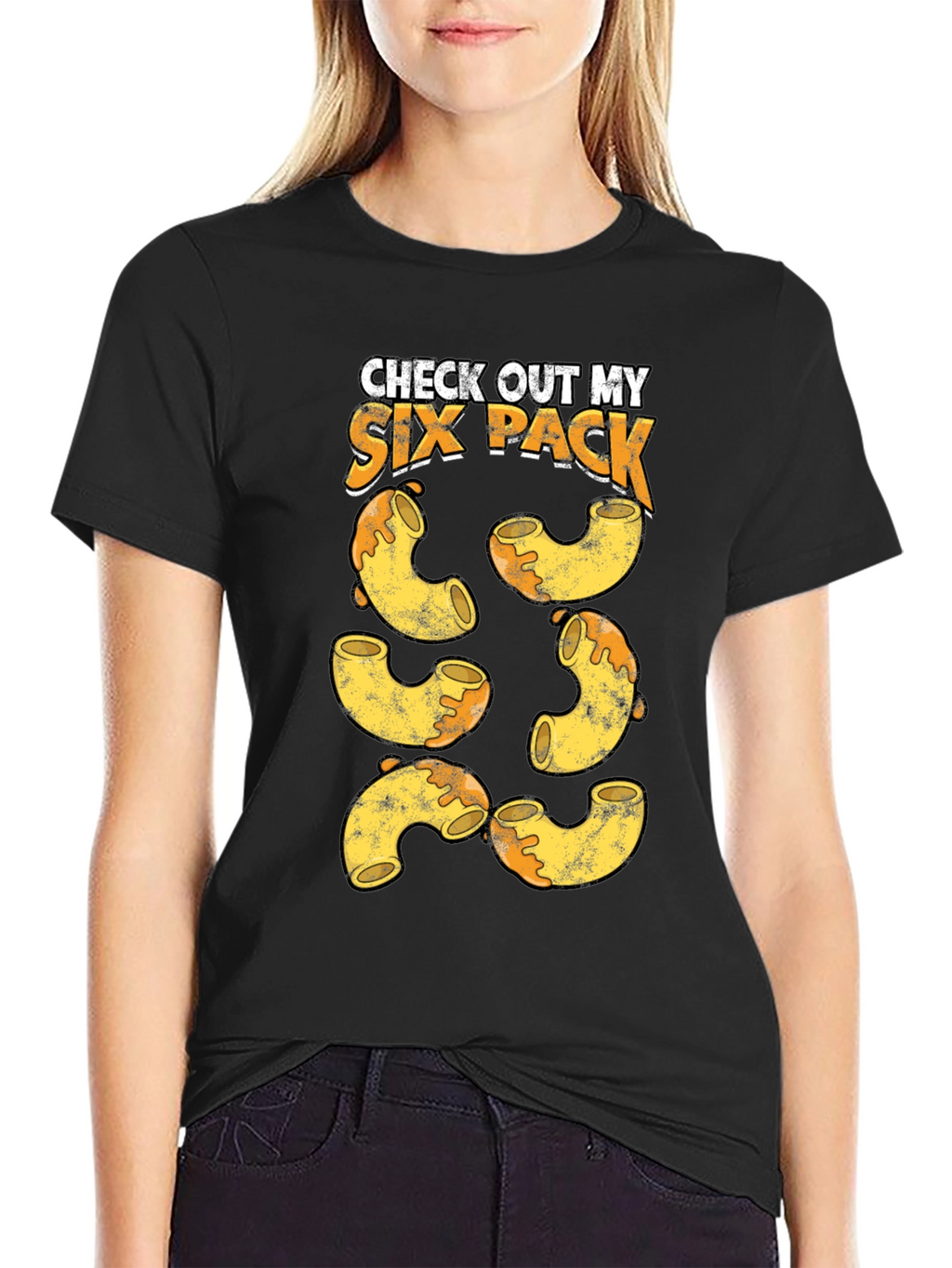 Check Out My Six Pack Pasta T-Shirt