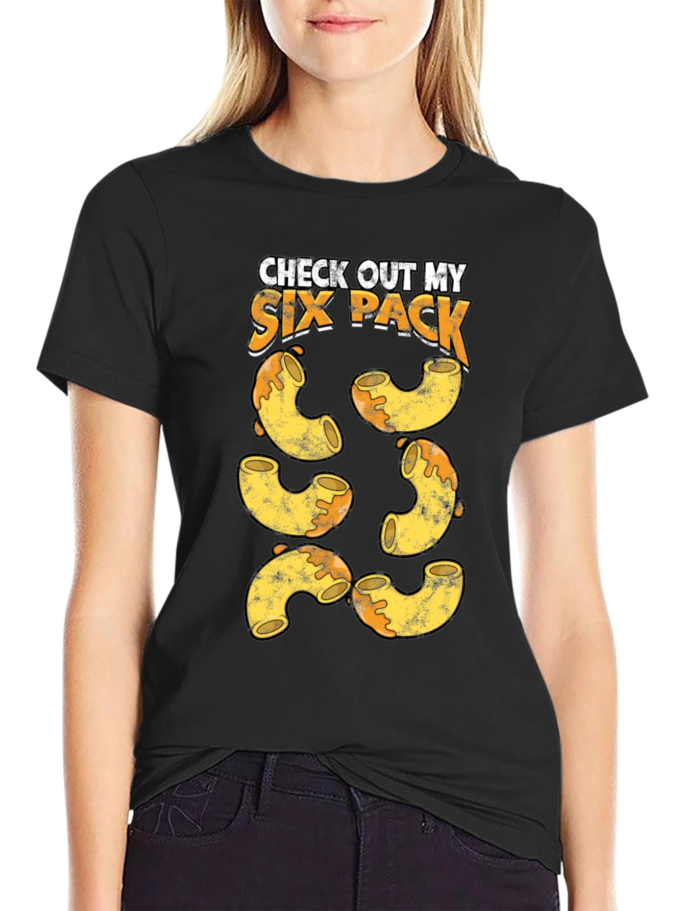 Check Out My Six Pack Pasta T-Shirt
