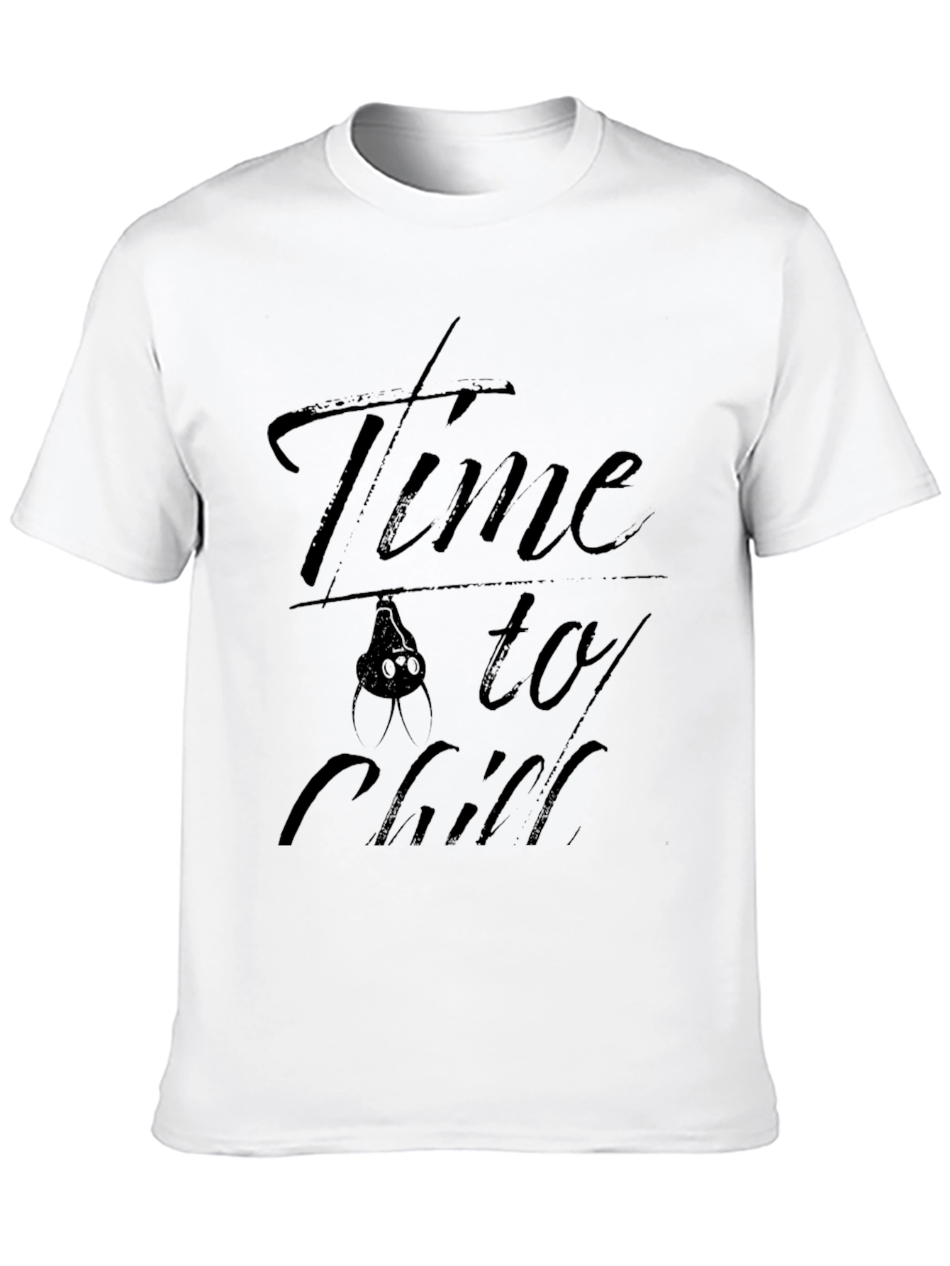 Time to Chill Bat Graphic T-Shirt