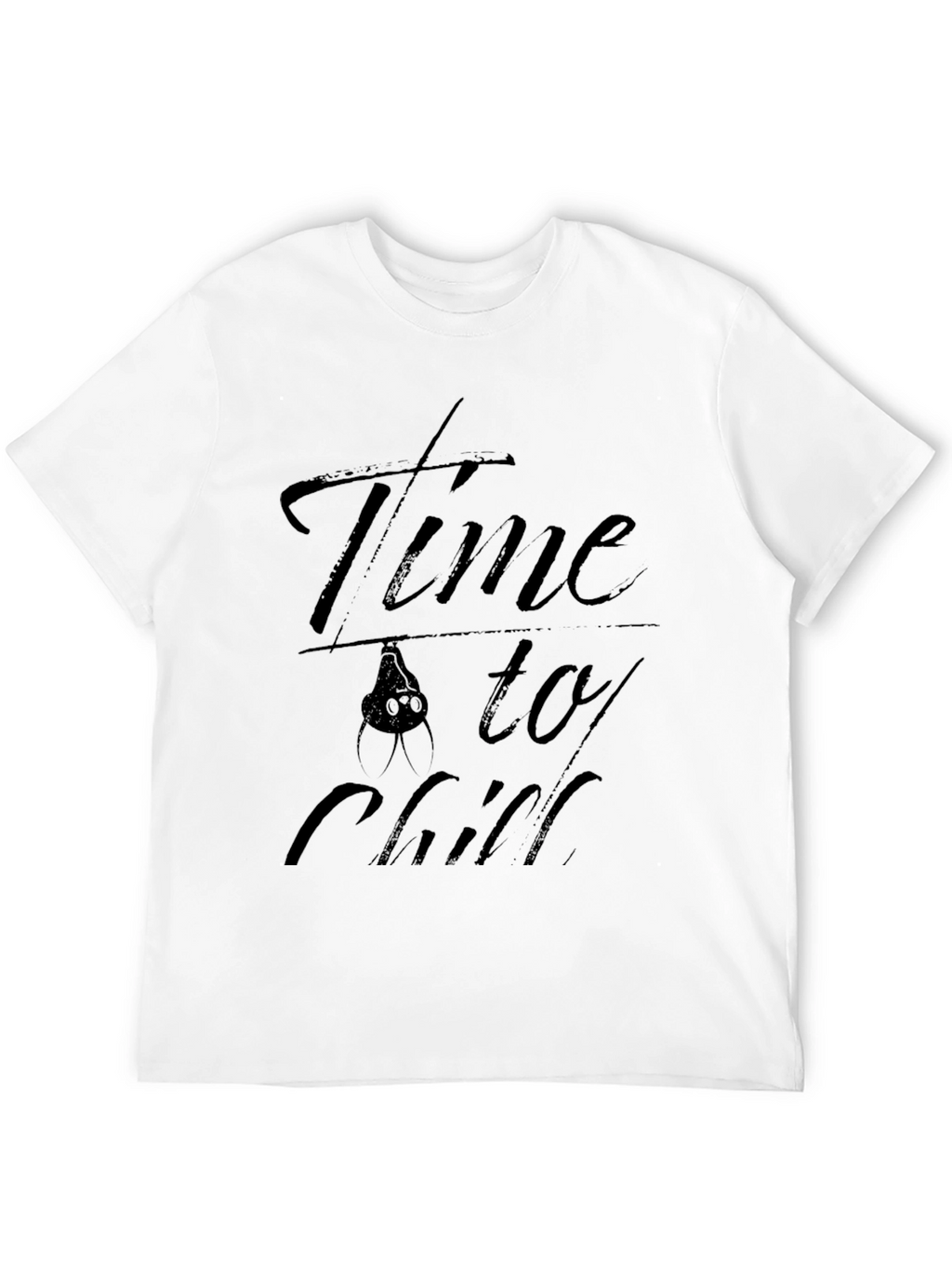 Time to Chill Bat Graphic T-Shirt
