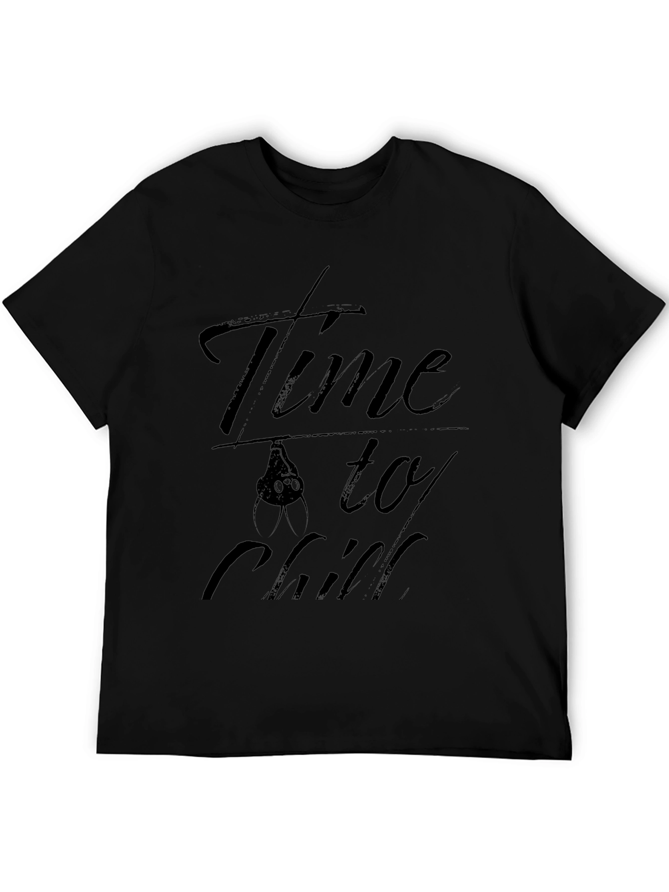 Time to Chill Bat Graphic T-Shirt