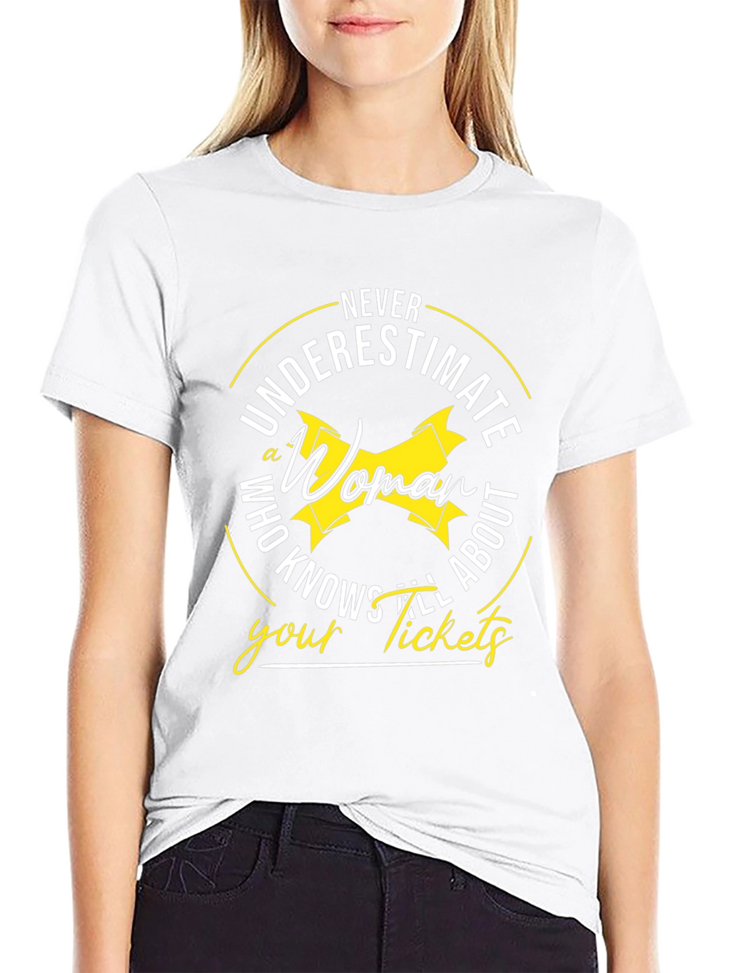 Never Underestimate Woman T-Shirt