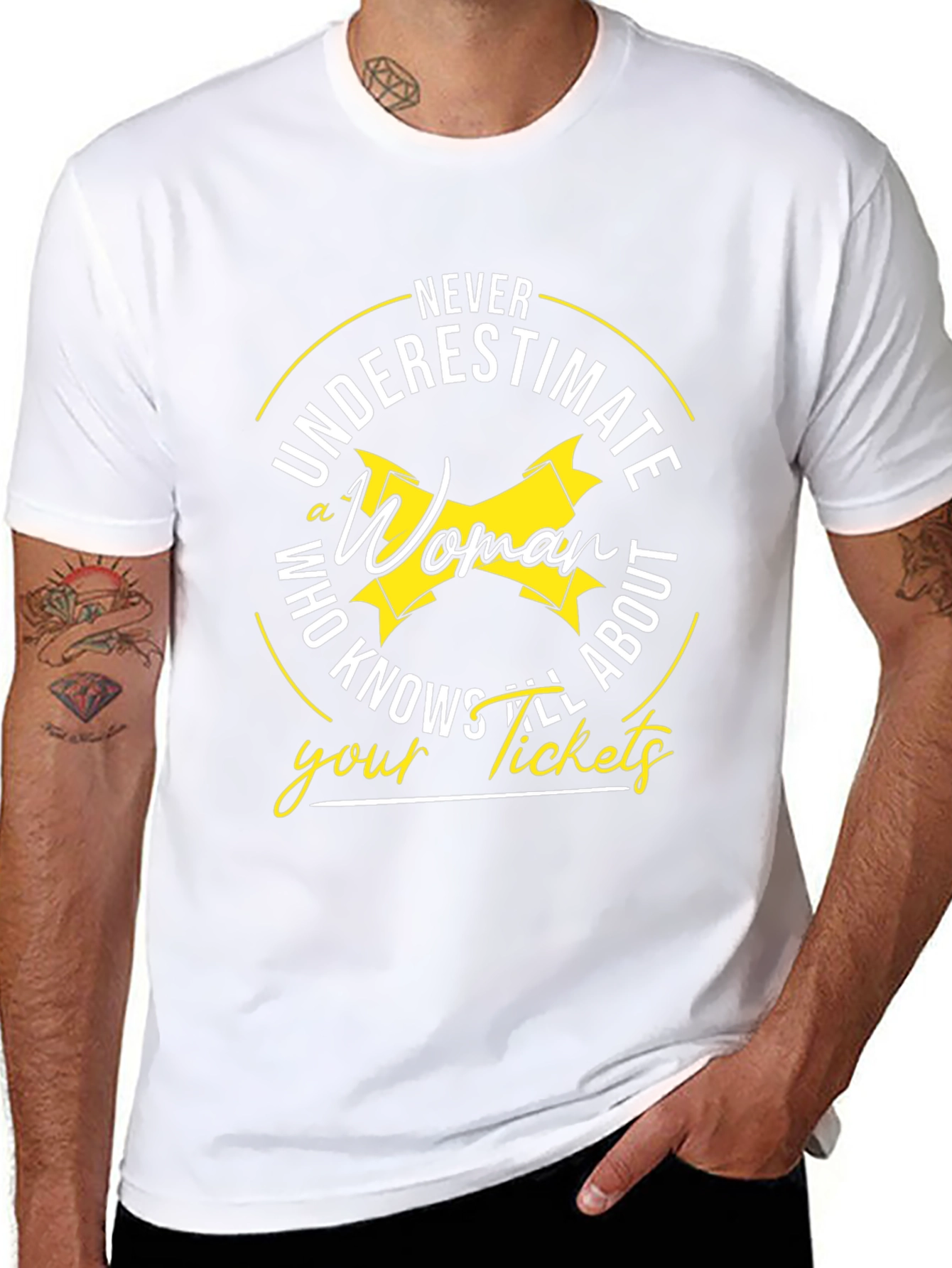 Never Underestimate Woman T-Shirt