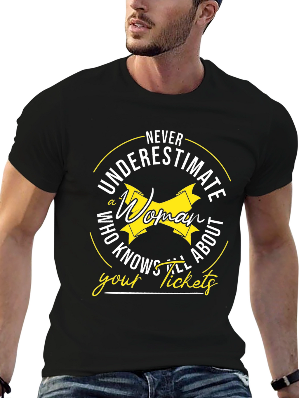 Never Underestimate Woman T-Shirt