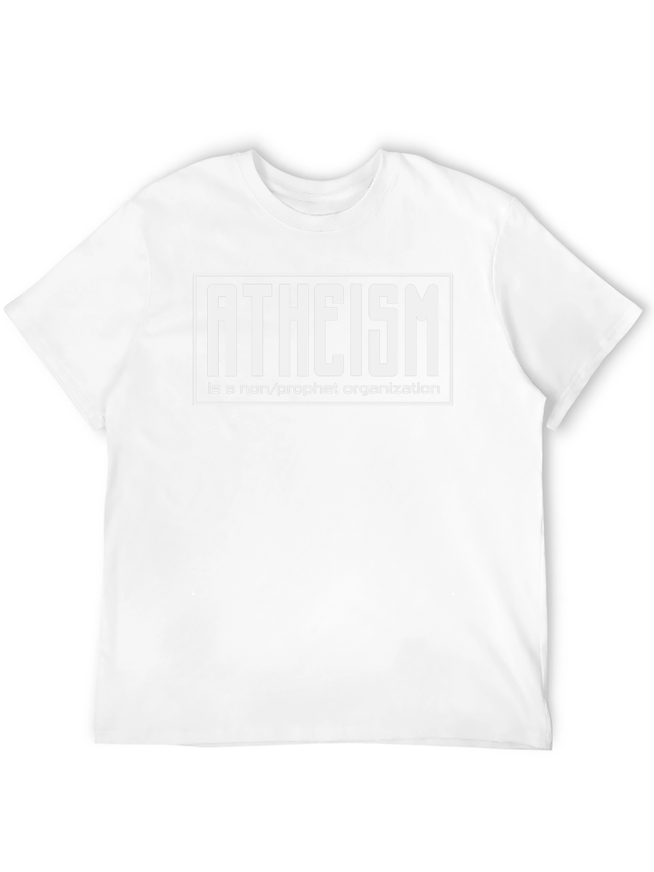 Atheism Non-Profit Black T-Shirt