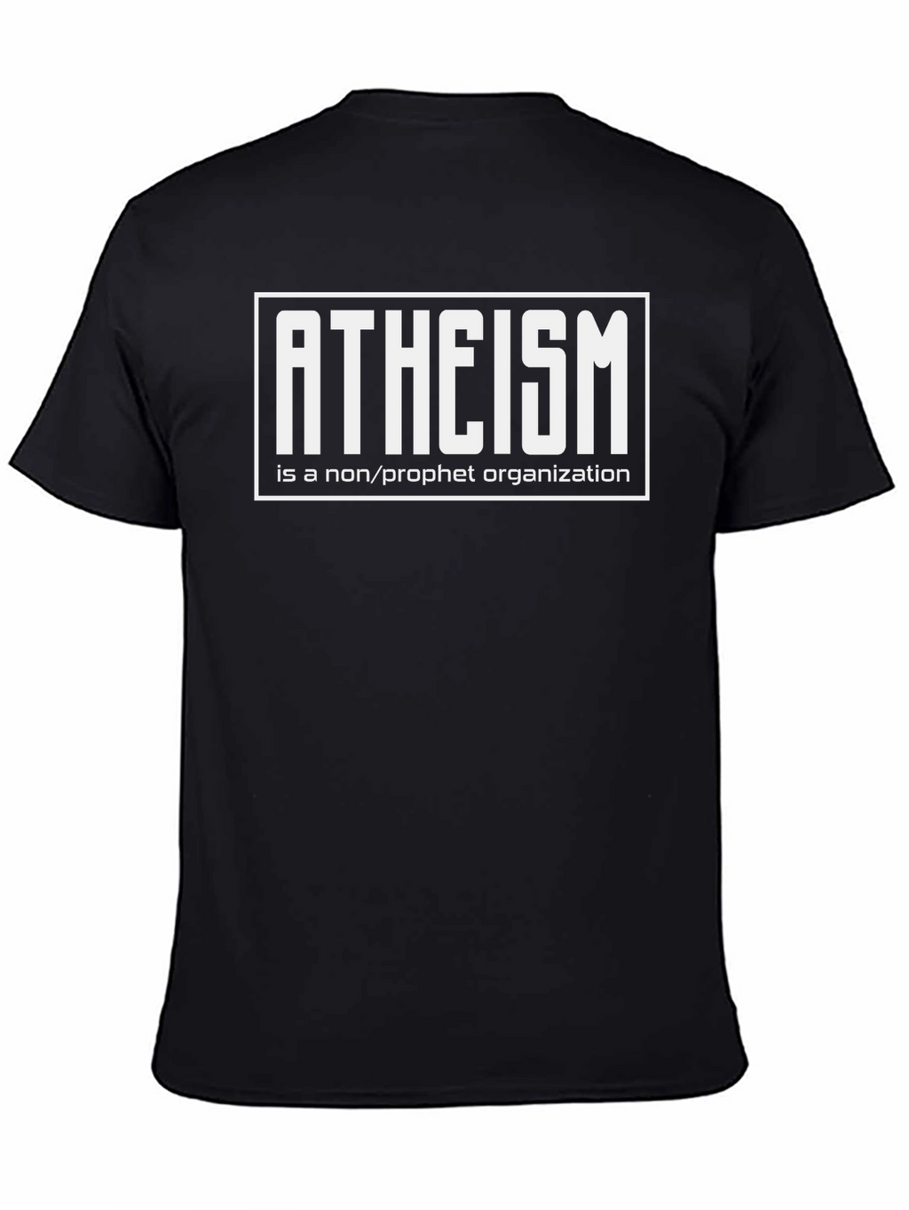 Atheism Non-Profit Black T-Shirt