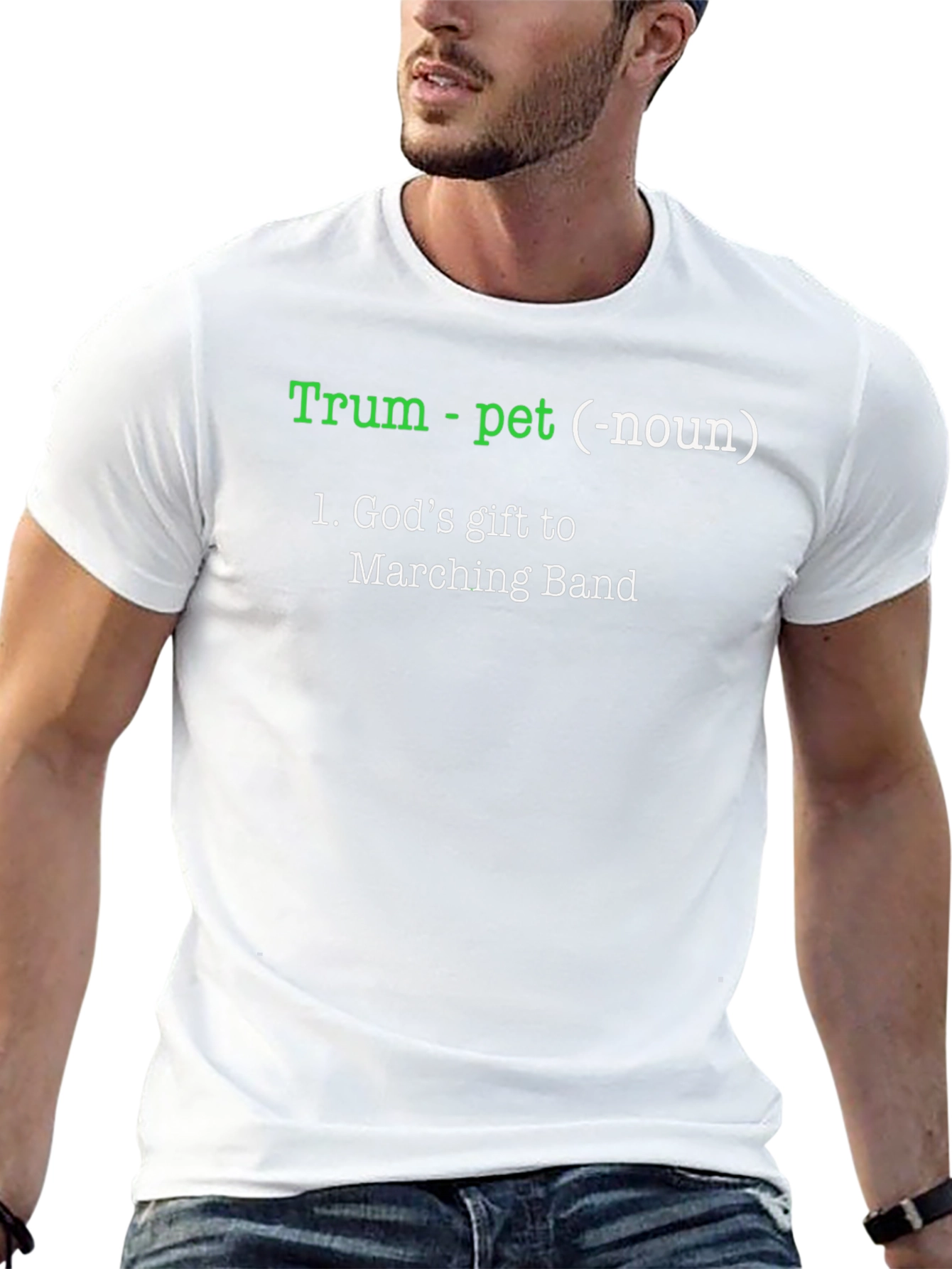 Funny Trumpet Definition Graphic Tee