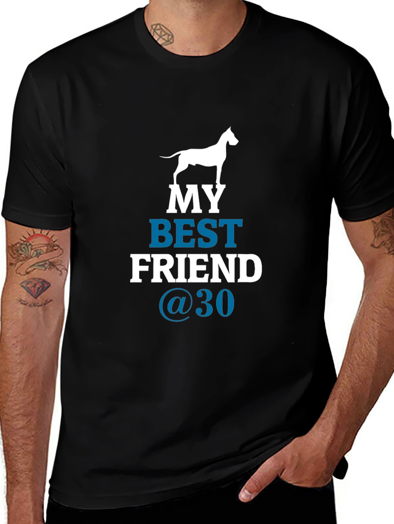 My Best Friend Dog Graphic T-Shirt